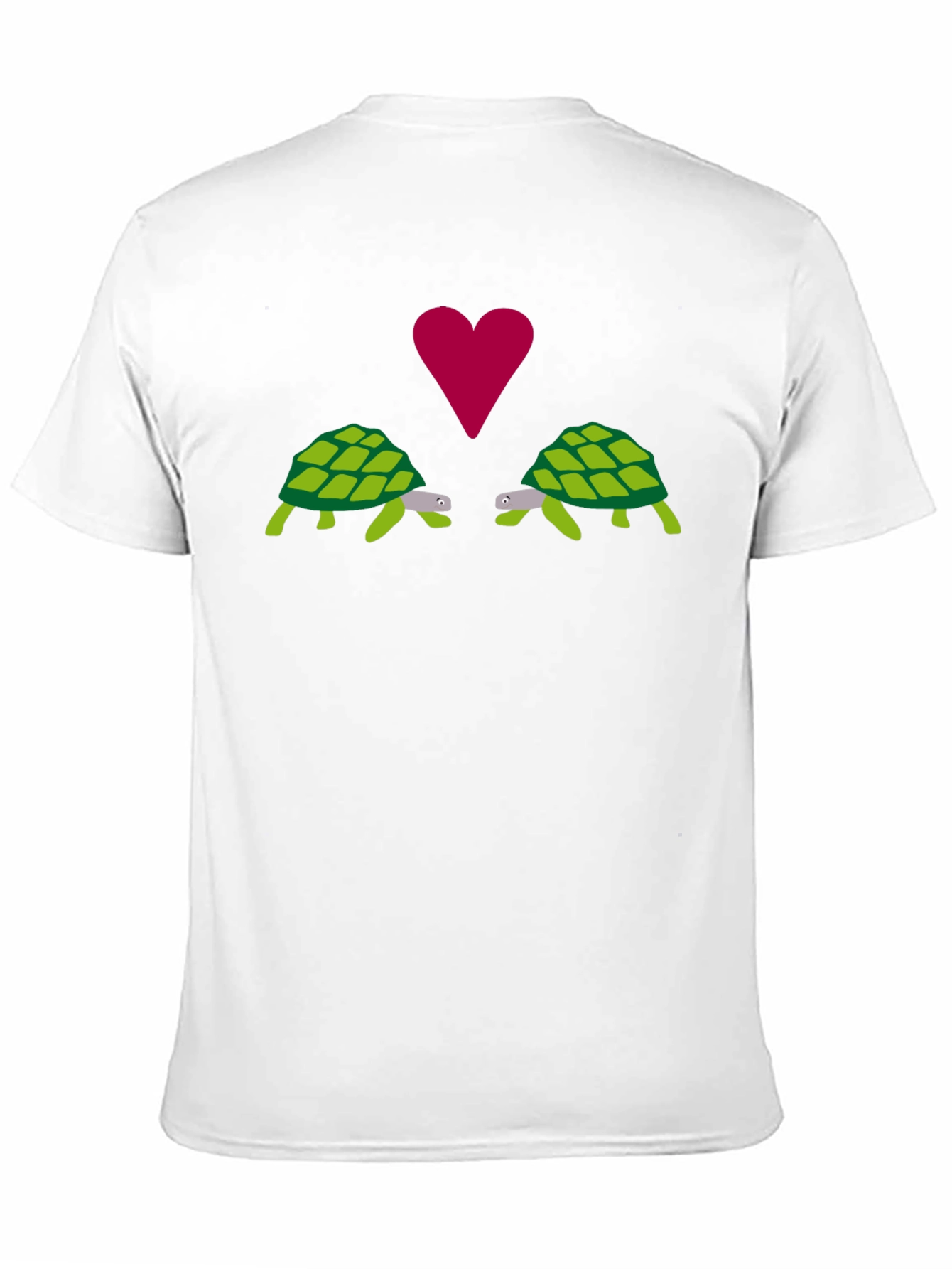 Turtle Love Graphic Tee - Soft Cotton Blend