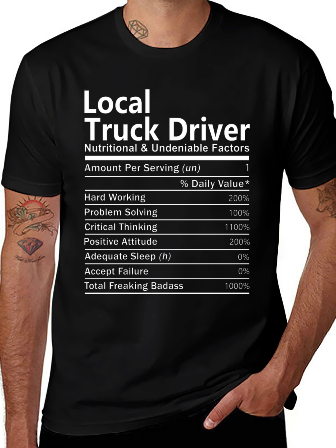 Local Truck Driver Novelty T-Shirt