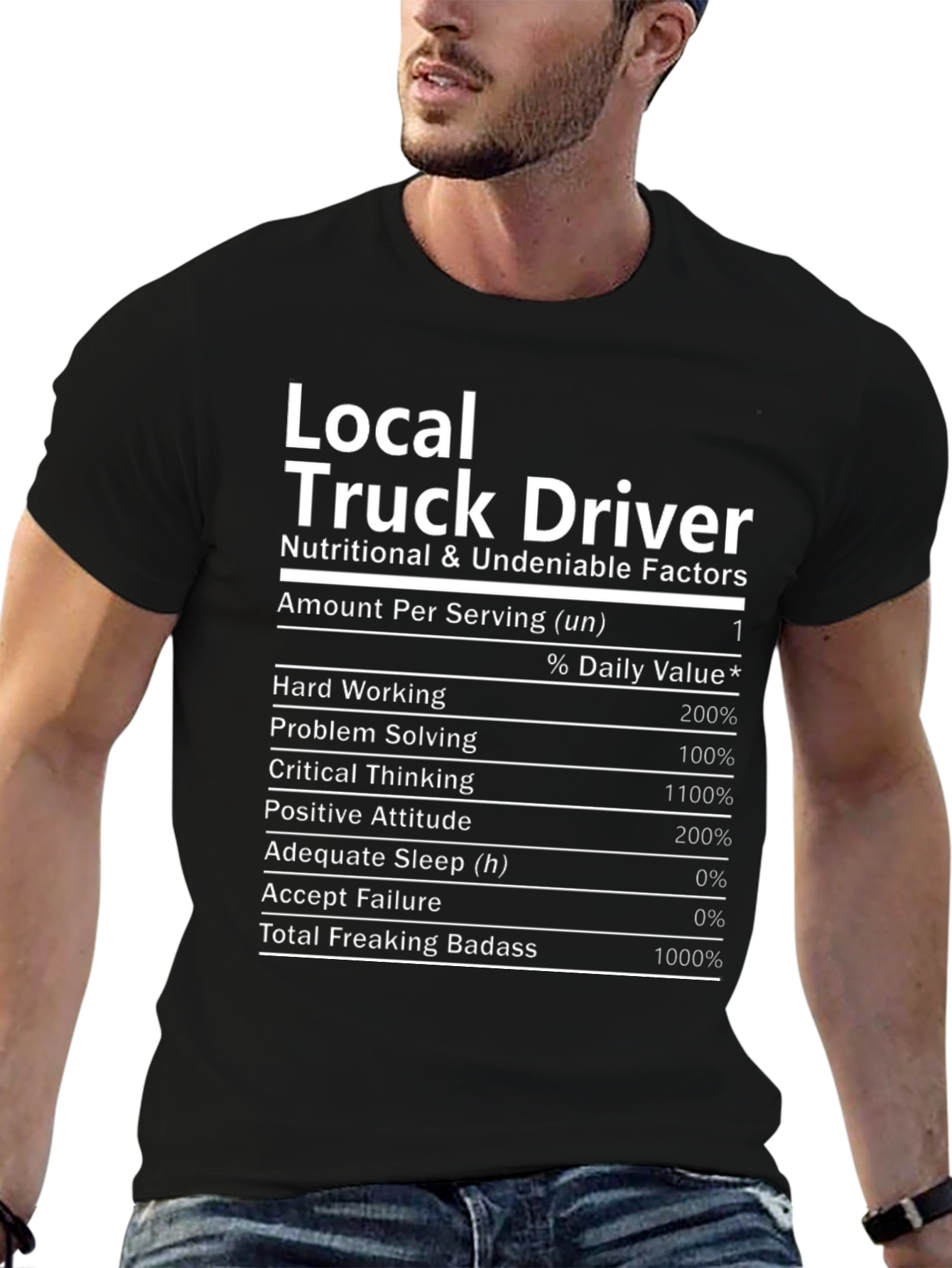 Local Truck Driver Novelty T-Shirt