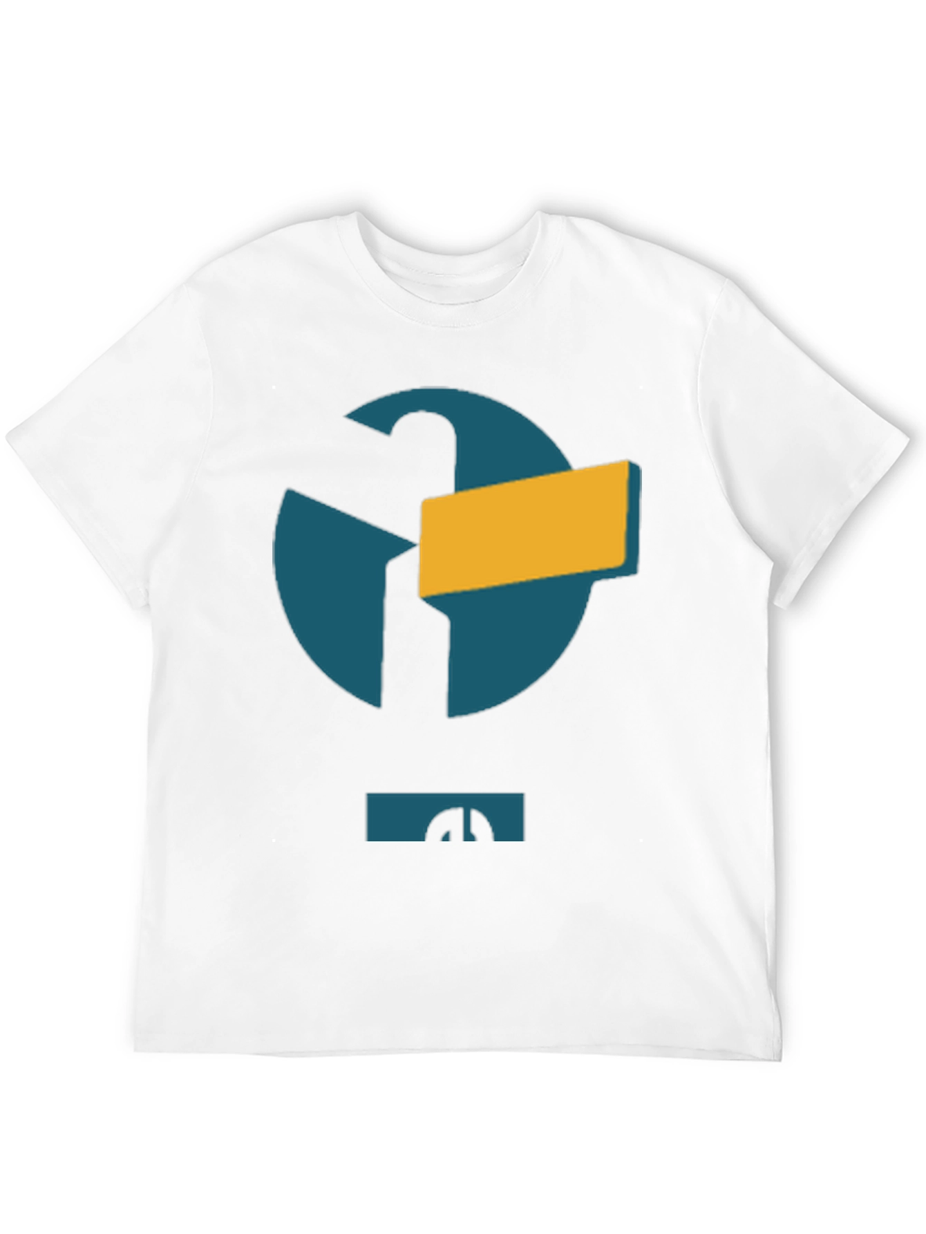 Abstract Logo Black T-Shirt