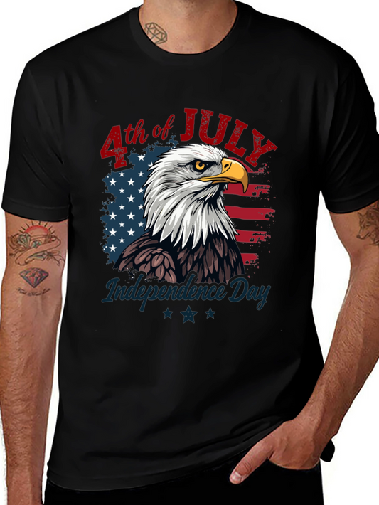 Patriotic Eagle T-Shirt - 4th of July Independence Day