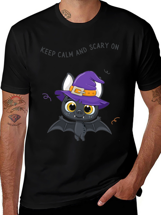 Halloween Bat Witch T-Shirt