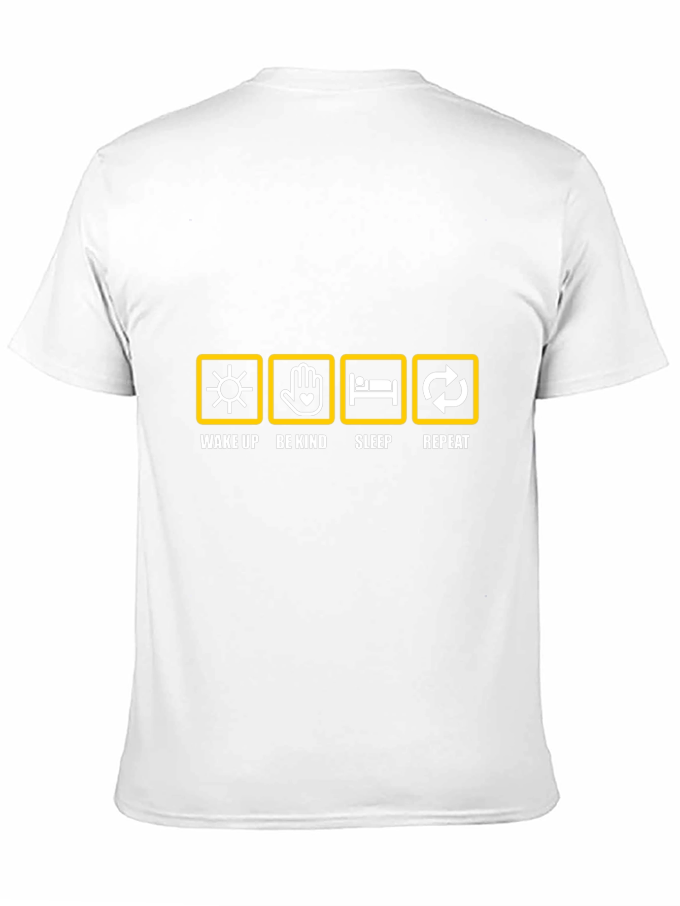 Wake Up Be Kind Sleep Repeat Graphic Tee