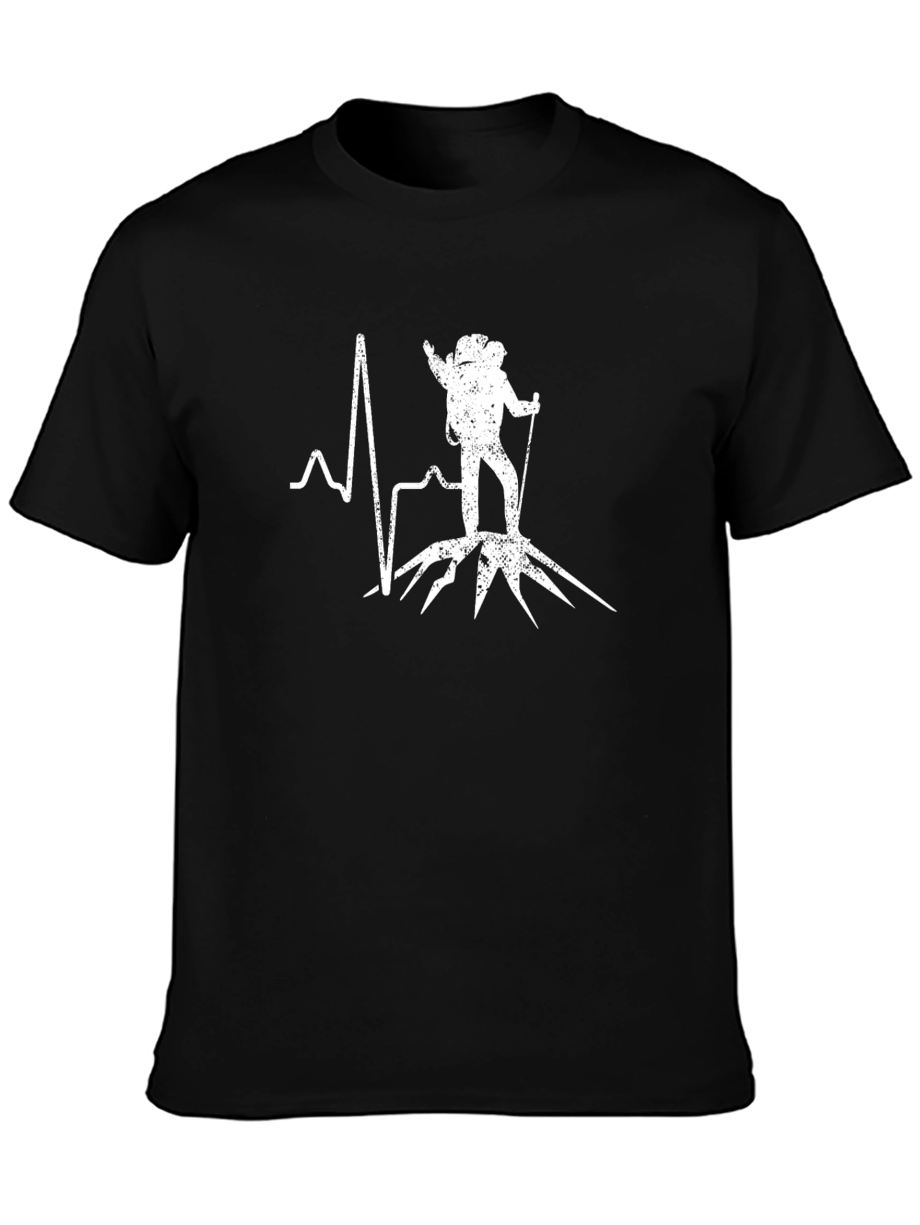 Hiking Heartbeat T-Shirt - Adventure Ready Tee