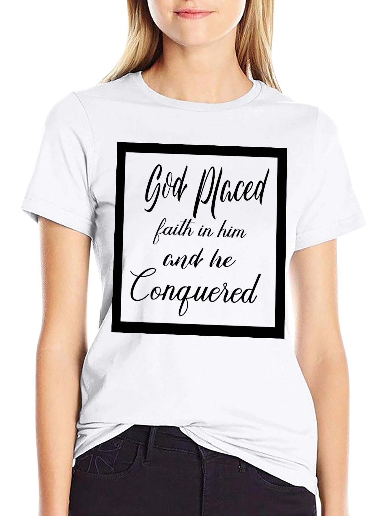 Faithful Conqueror Graphic T-Shirt