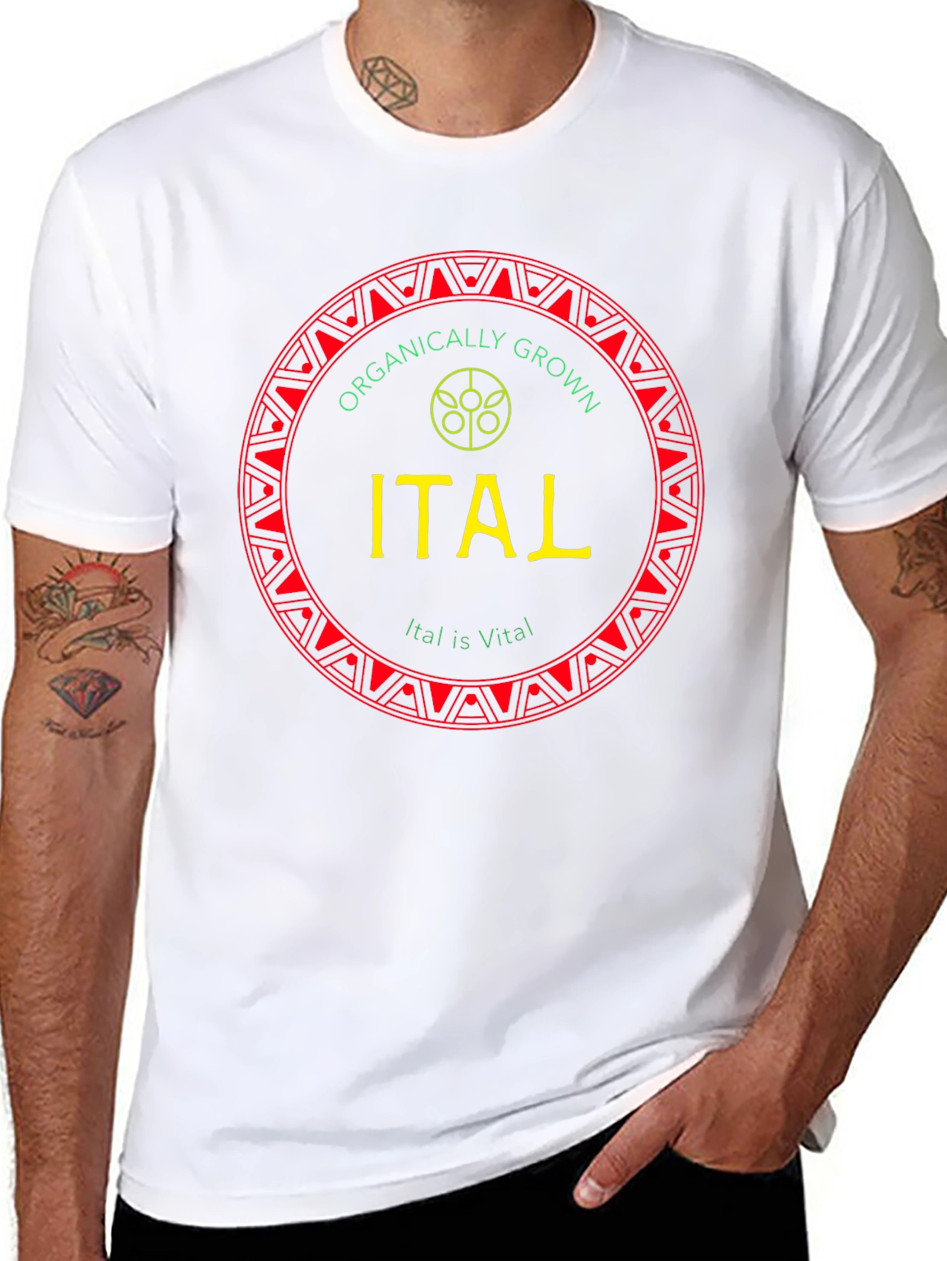 Organically Grown ITAL Black T-Shirt