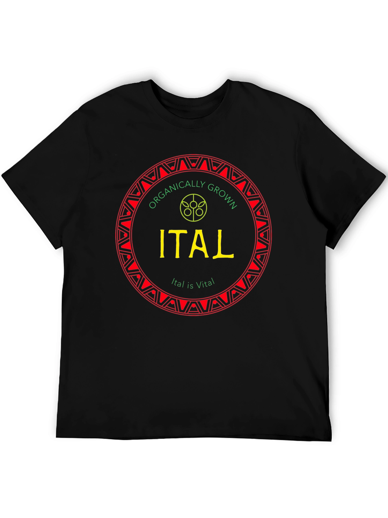 Organically Grown ITAL Black T-Shirt
