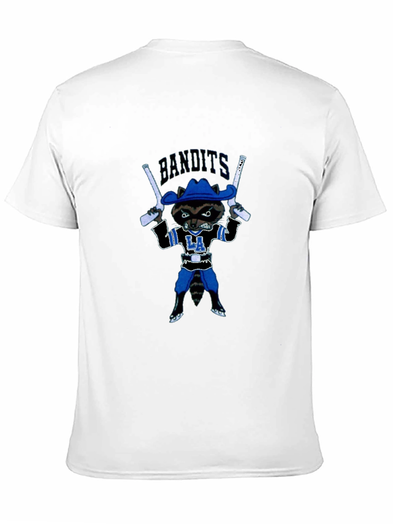 Bandits Raccoon Graphic T-Shirt - Black