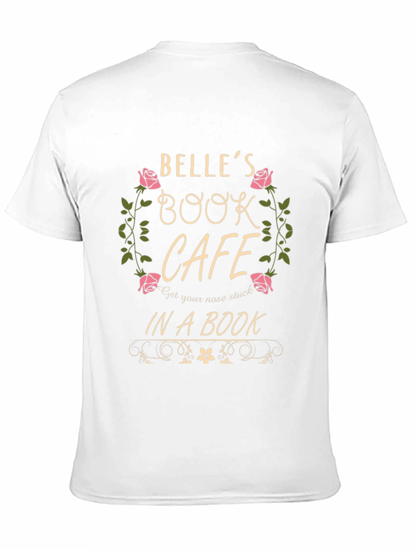 Belles Book Cafe Black T-Shirt
