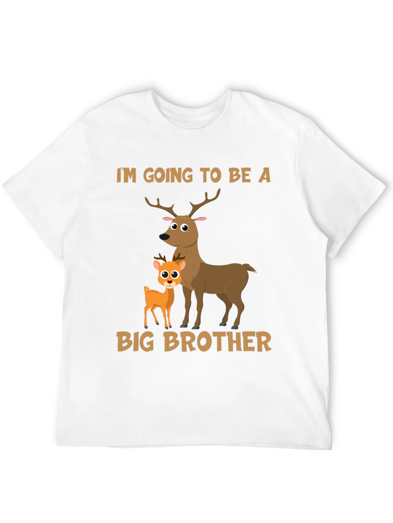 Big Brother Deer T-Shirt - Cute Baby Announcement