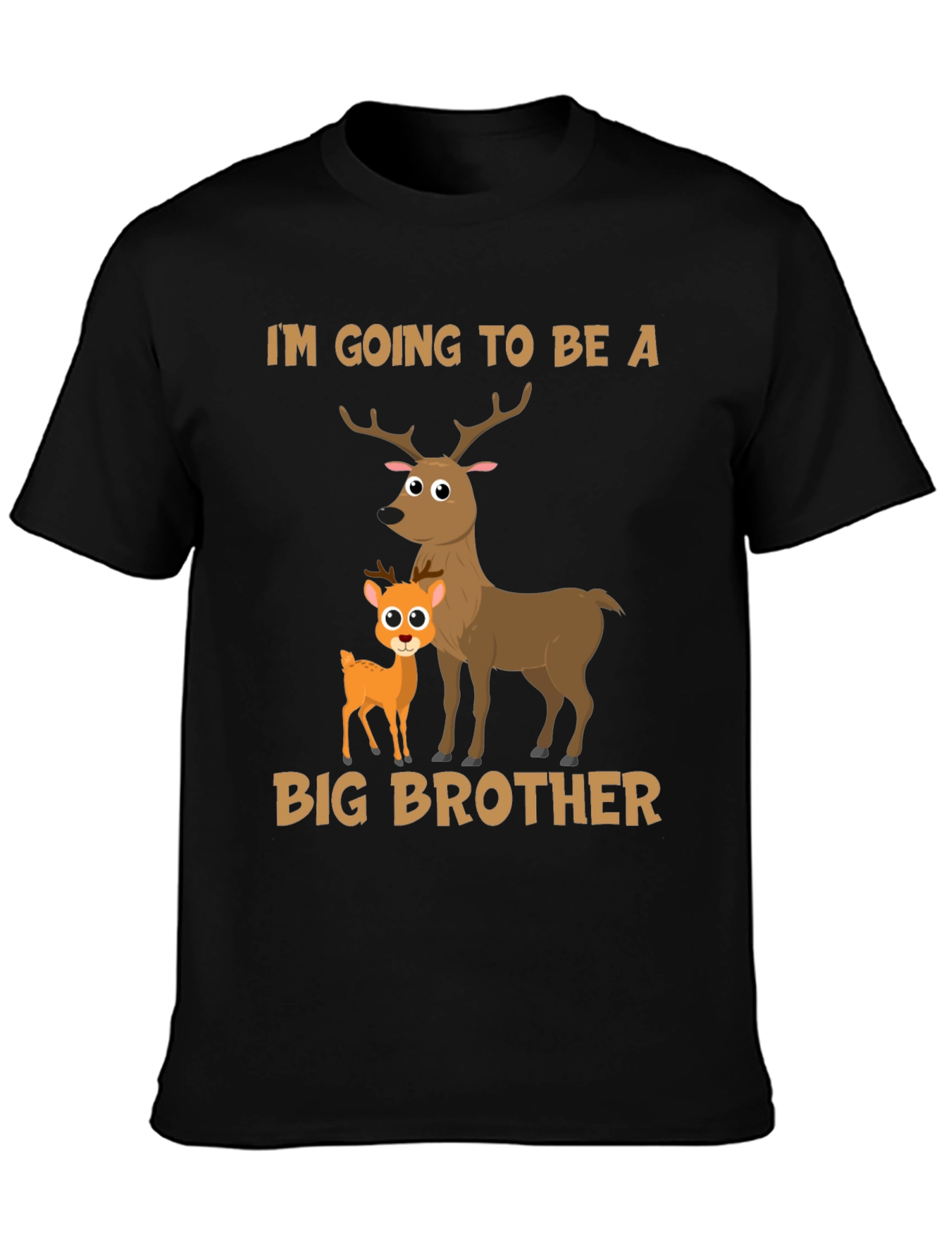 Big Brother Deer T-Shirt - Cute Baby Announcement