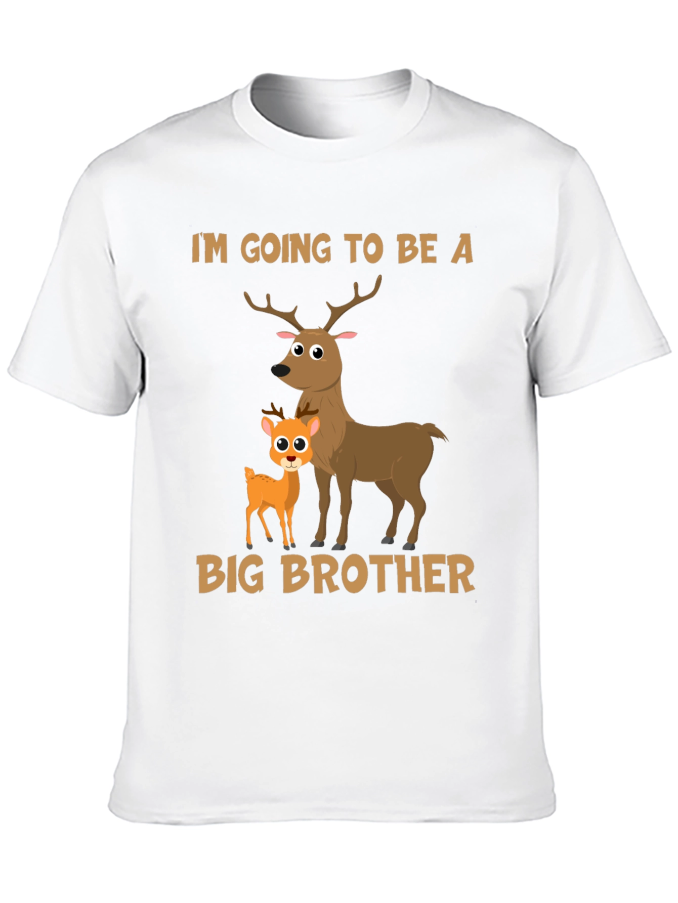 Big Brother Deer T-Shirt - Cute Baby Announcement