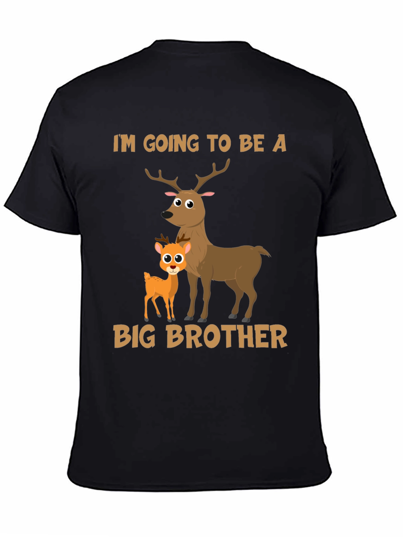 Big Brother Deer T-Shirt - Cute Baby Announcement
