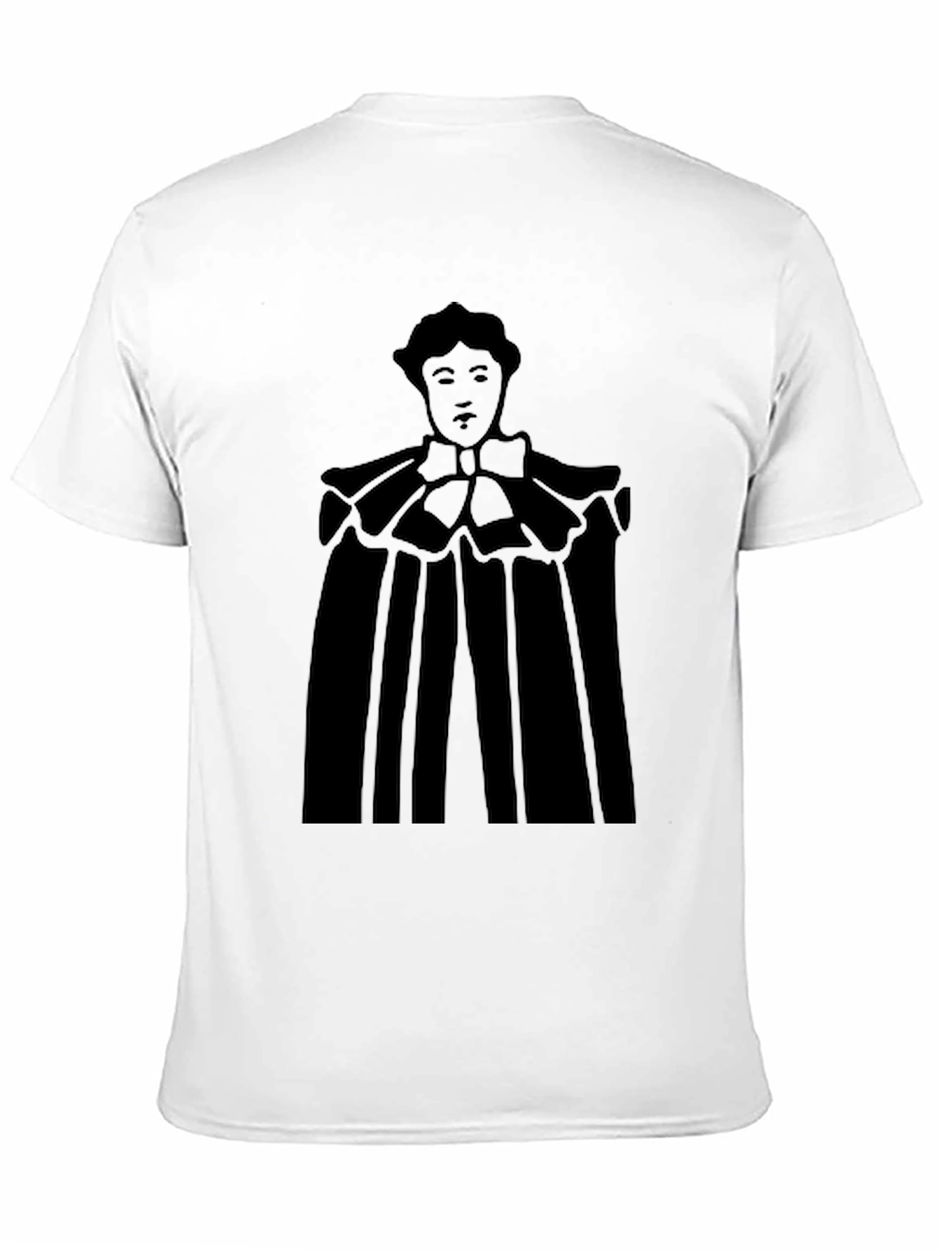 Dramatic Silhouette Graphic Black T-Shirt