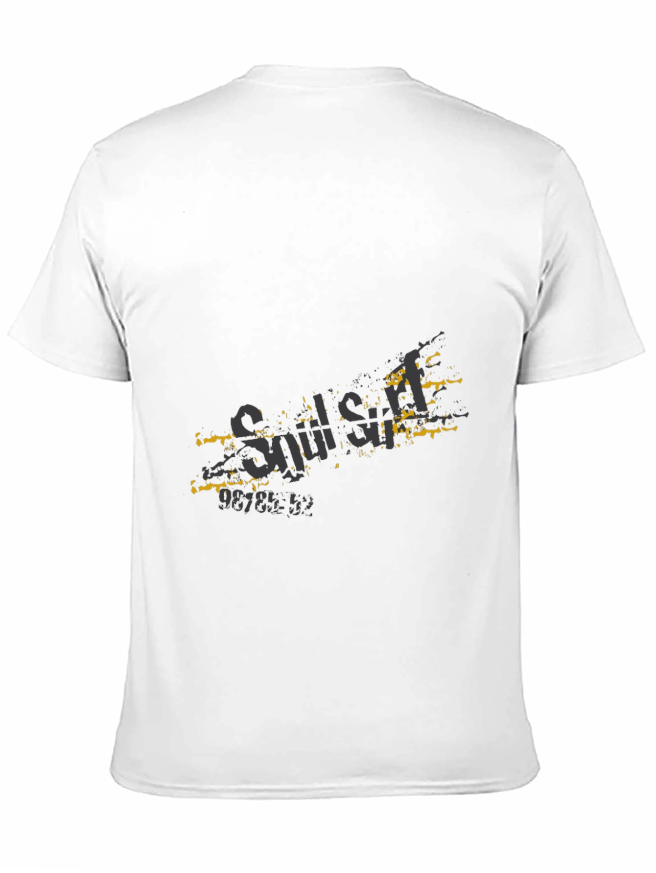 Soul Surf Graphic Print Black T-Shirt