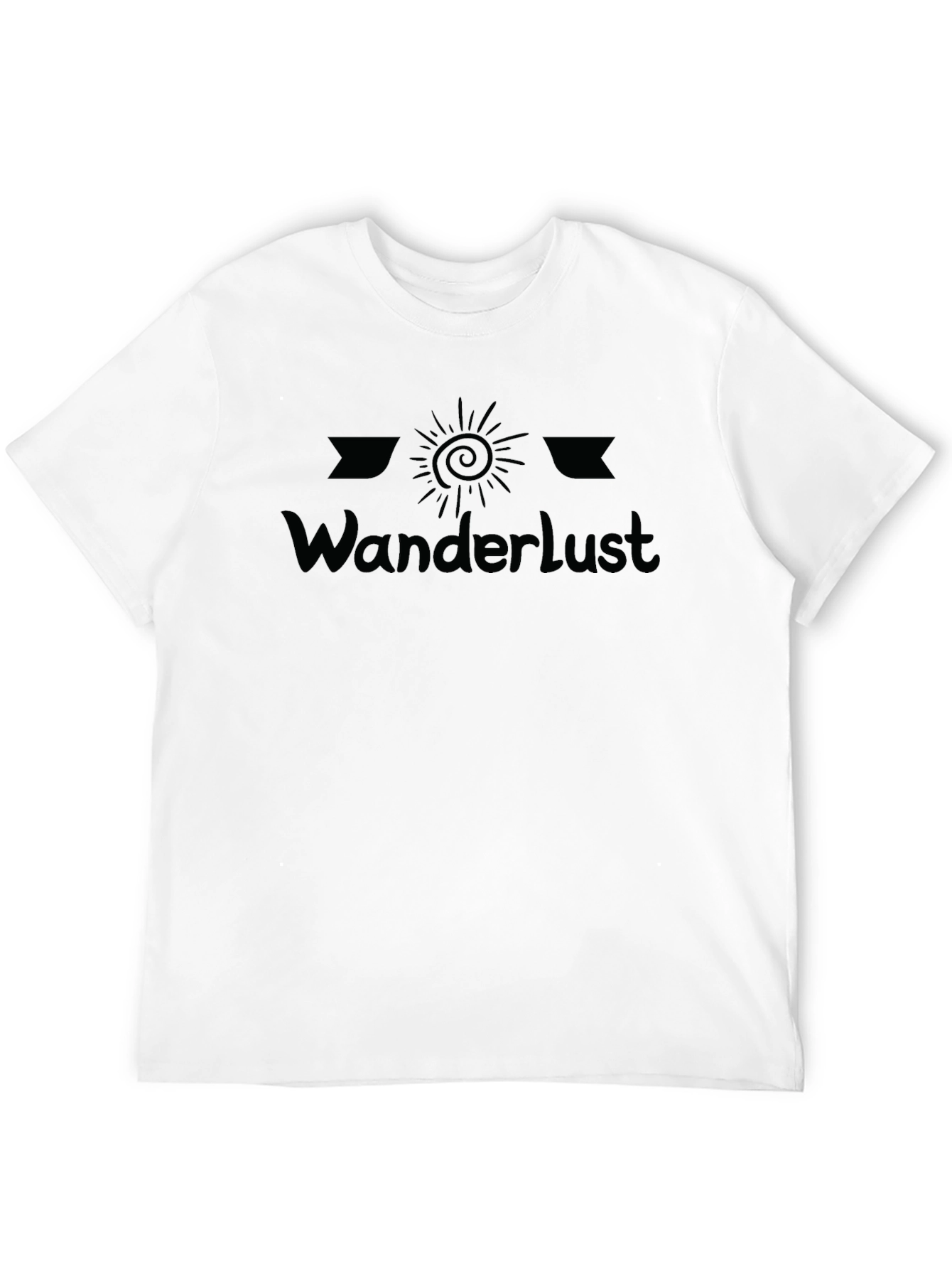 Wanderlust Graphic Tee - Soft Cotton Travel Shirt