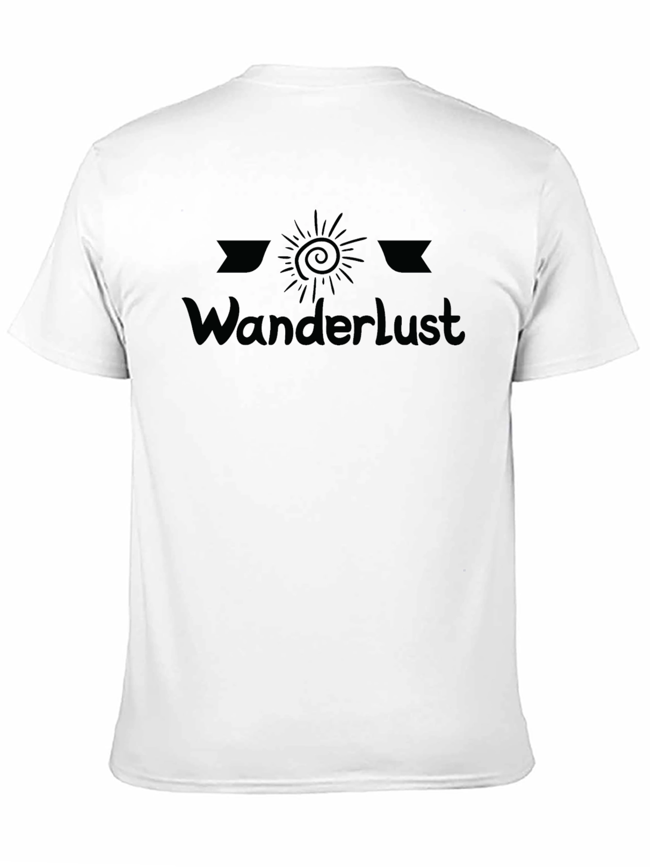 Wanderlust Graphic Tee - Soft Cotton Travel Shirt