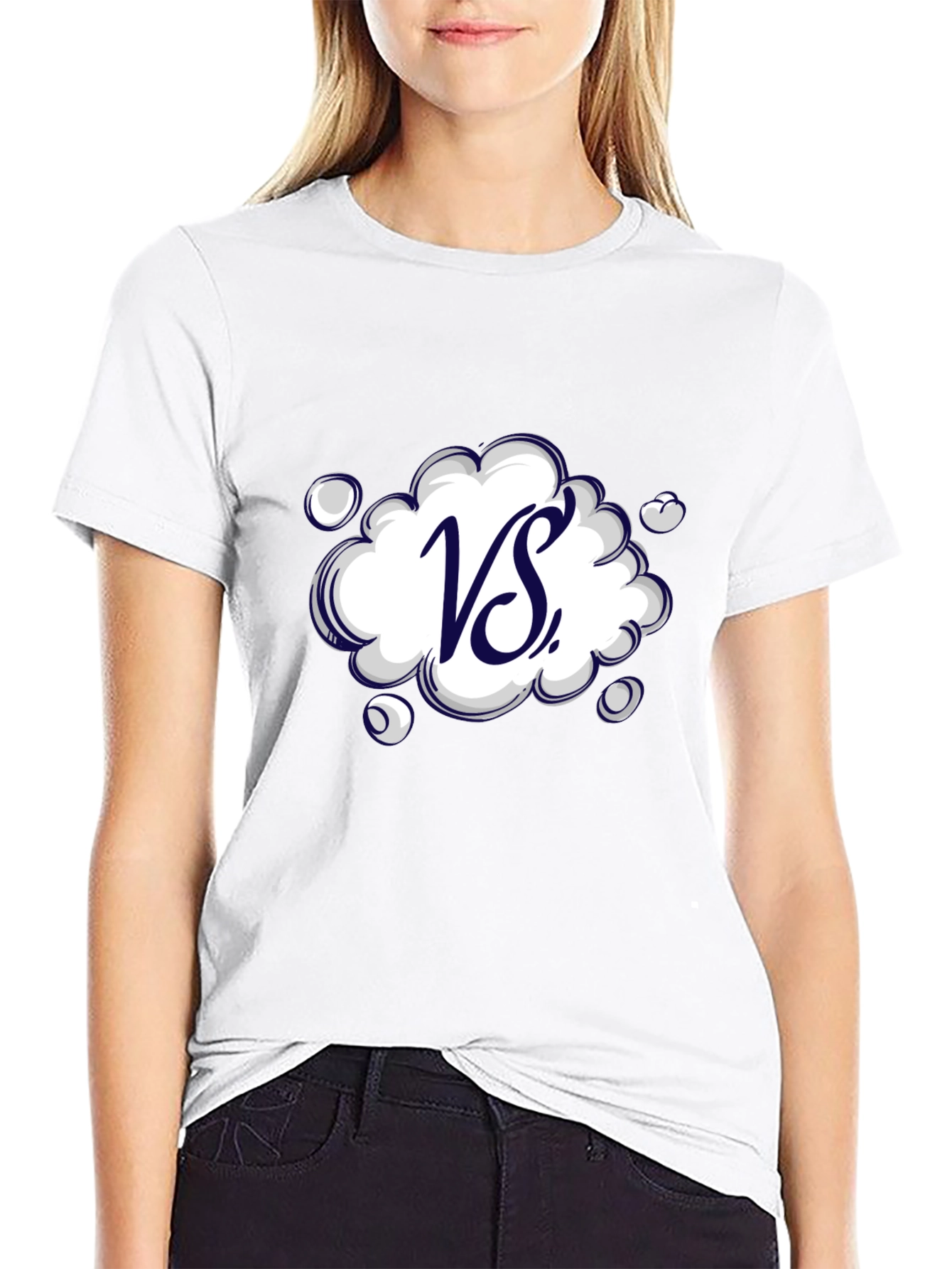 VS Graphic Print T-Shirt for Men