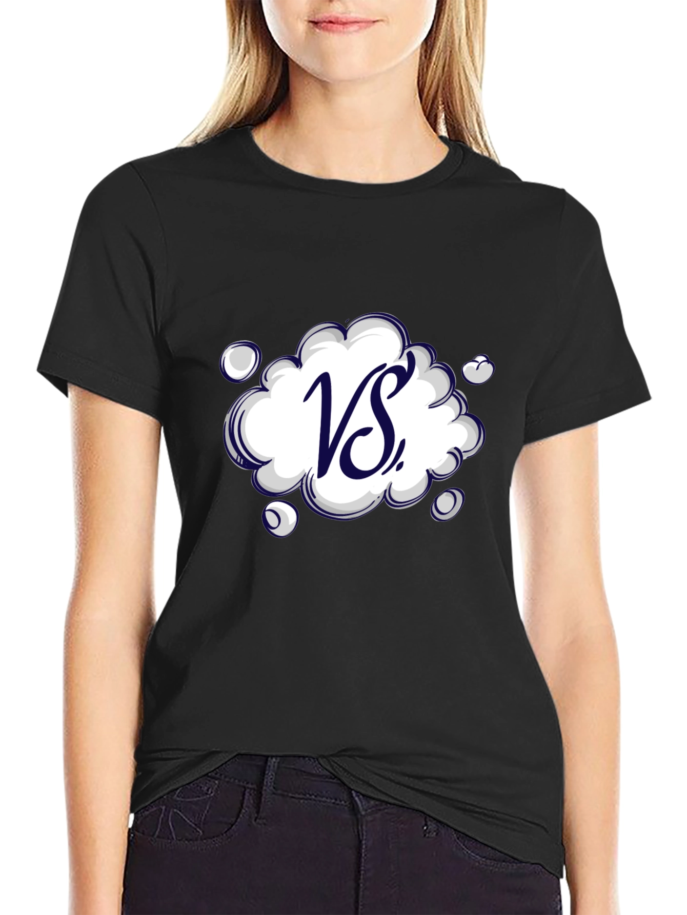 VS Graphic Print T-Shirt for Men