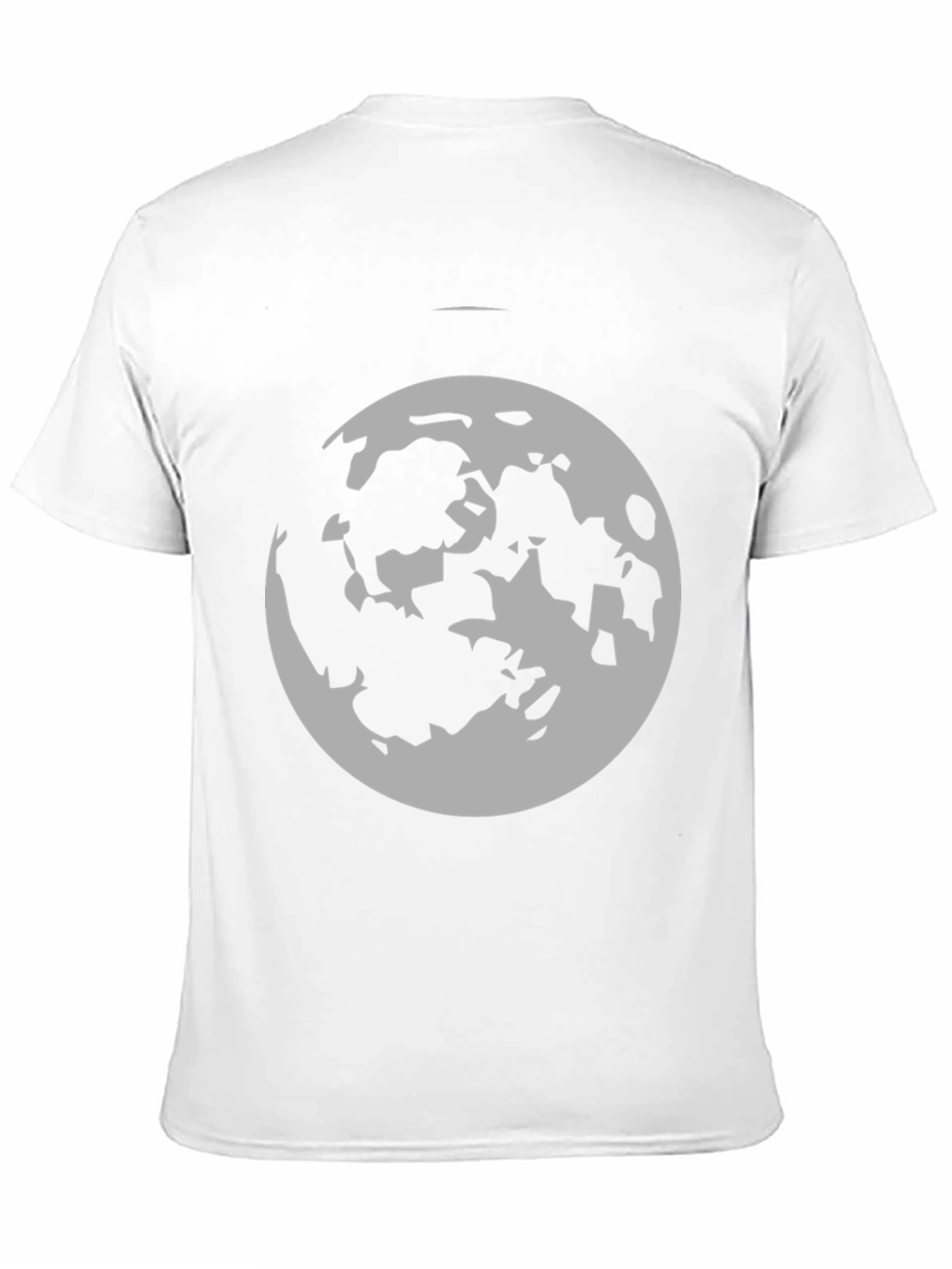 Moon Graphic Black T-Shirt
