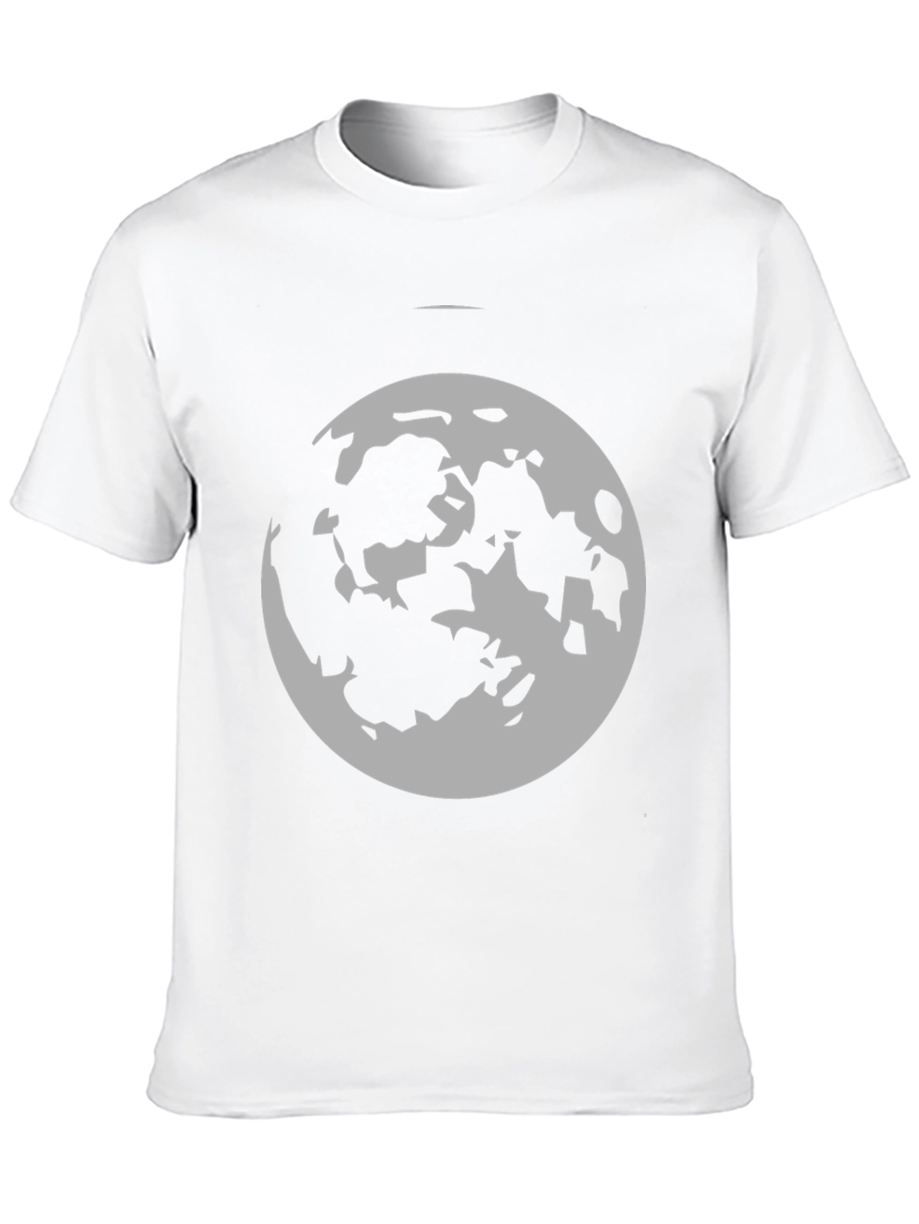 Moon Graphic Black T-Shirt