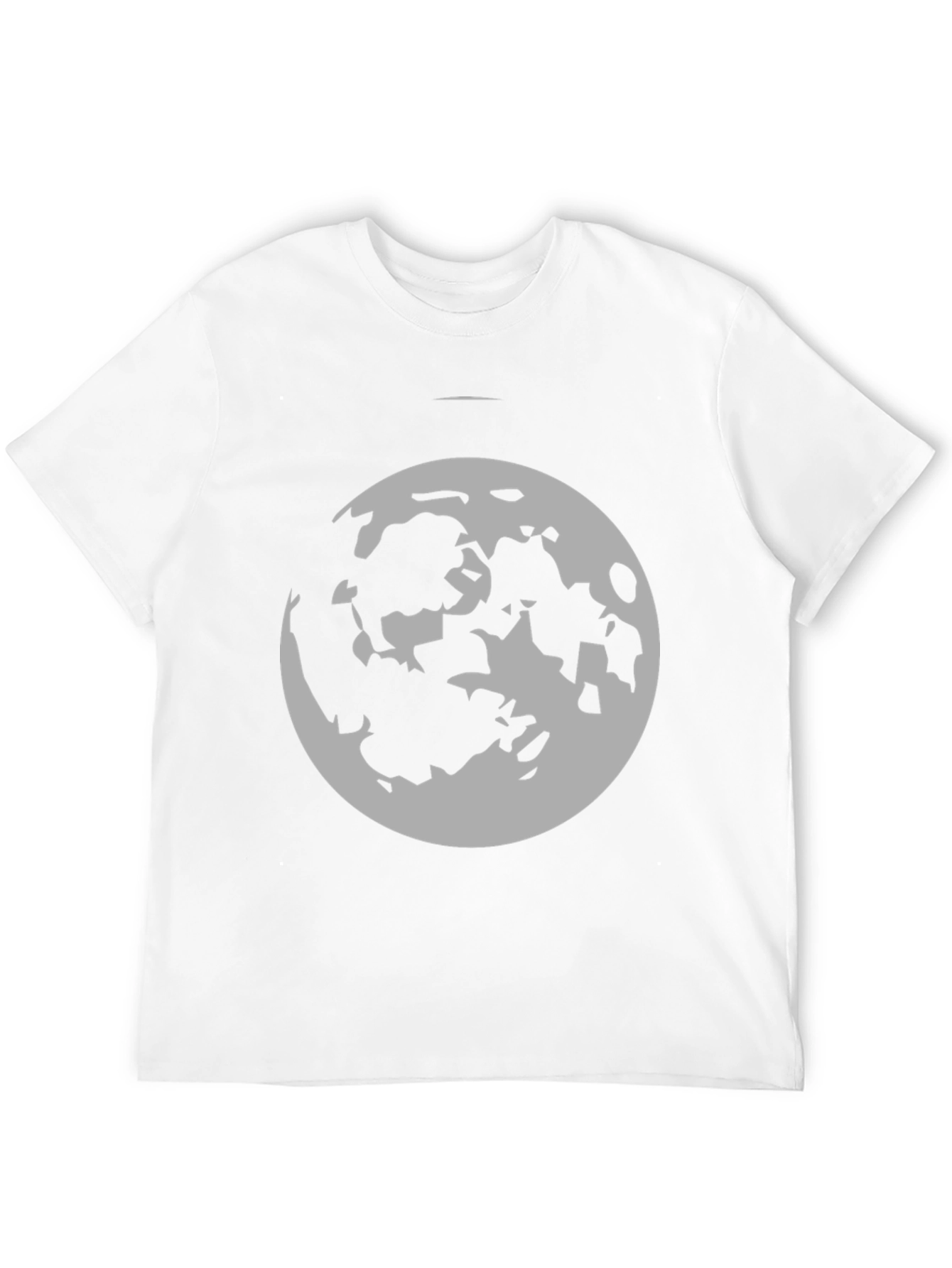 Moon Graphic Black T-Shirt