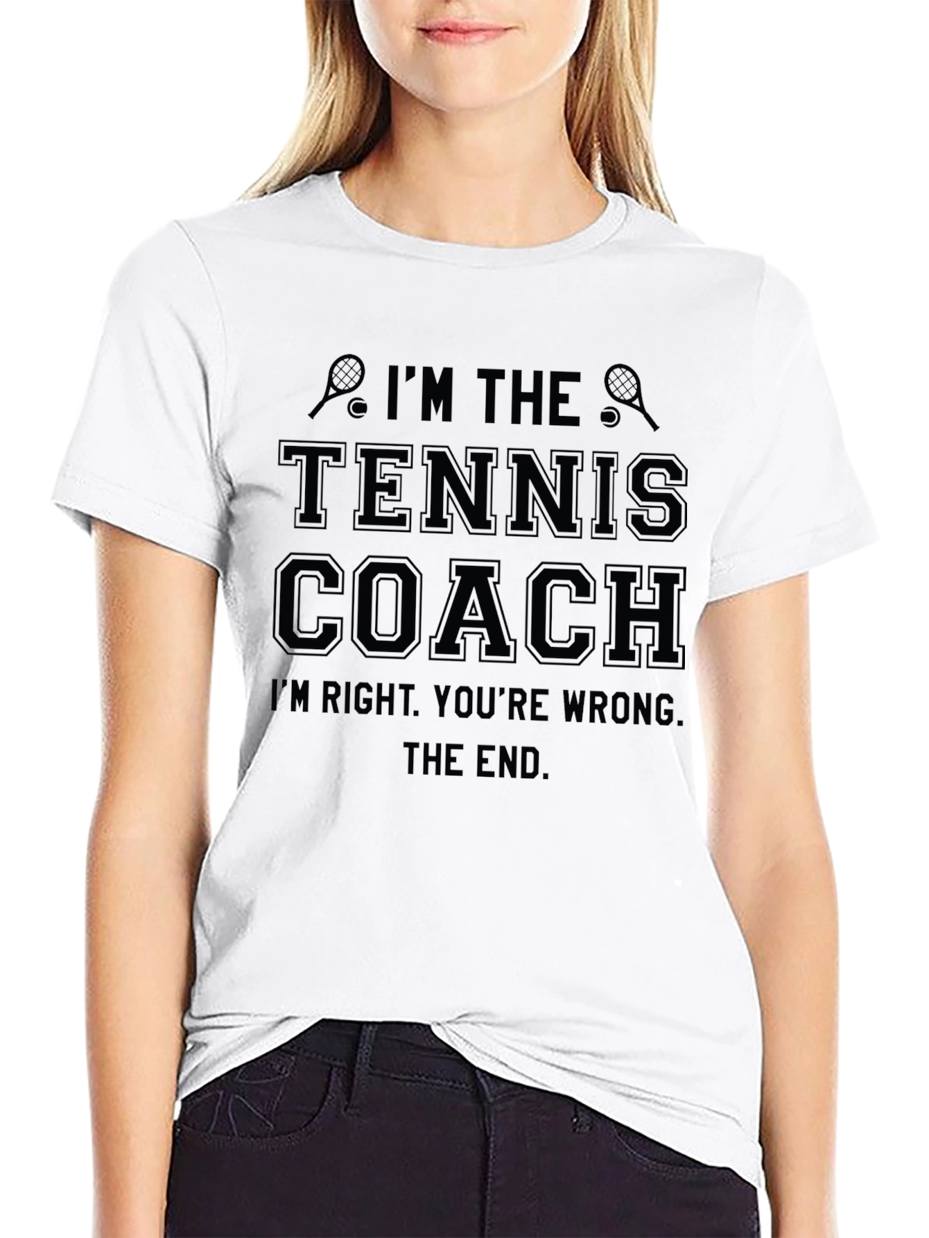 Tennis Coach T-Shirt - Funny Sports Tee