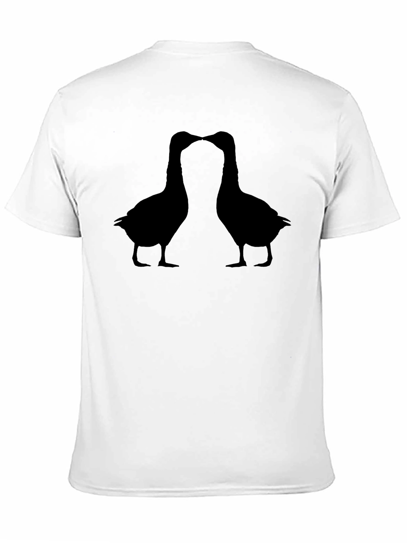 Goose Silhouette Graphic T-Shirt