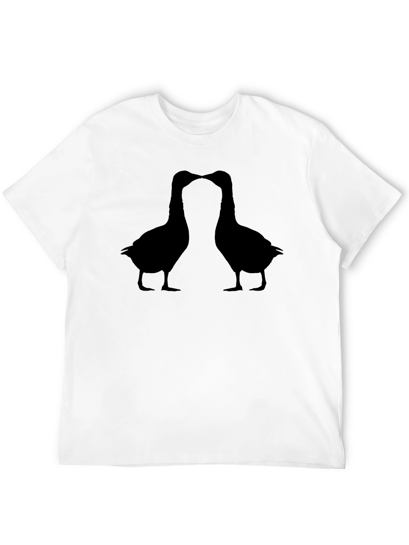 Goose Silhouette Graphic T-Shirt