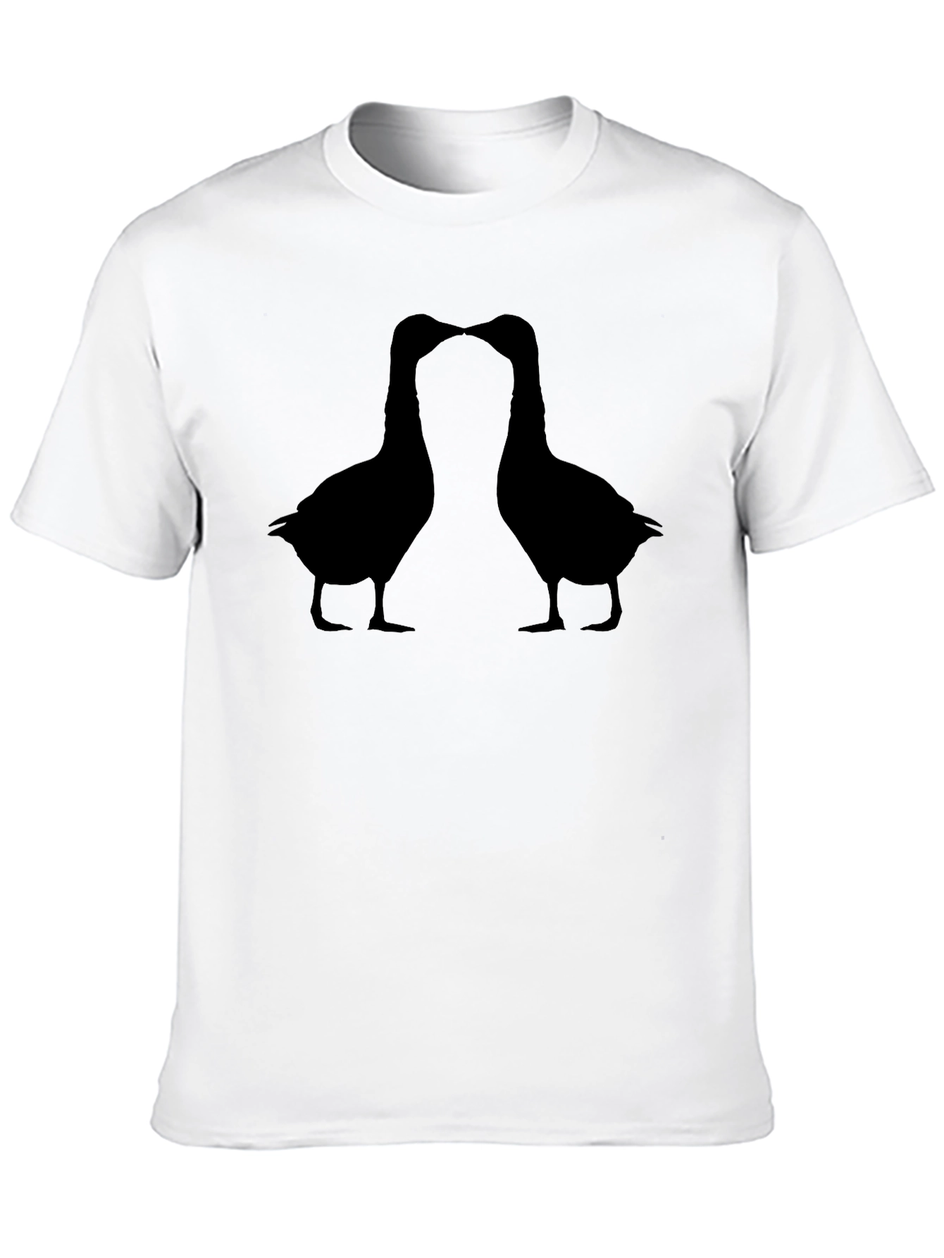 Goose Silhouette Graphic T-Shirt