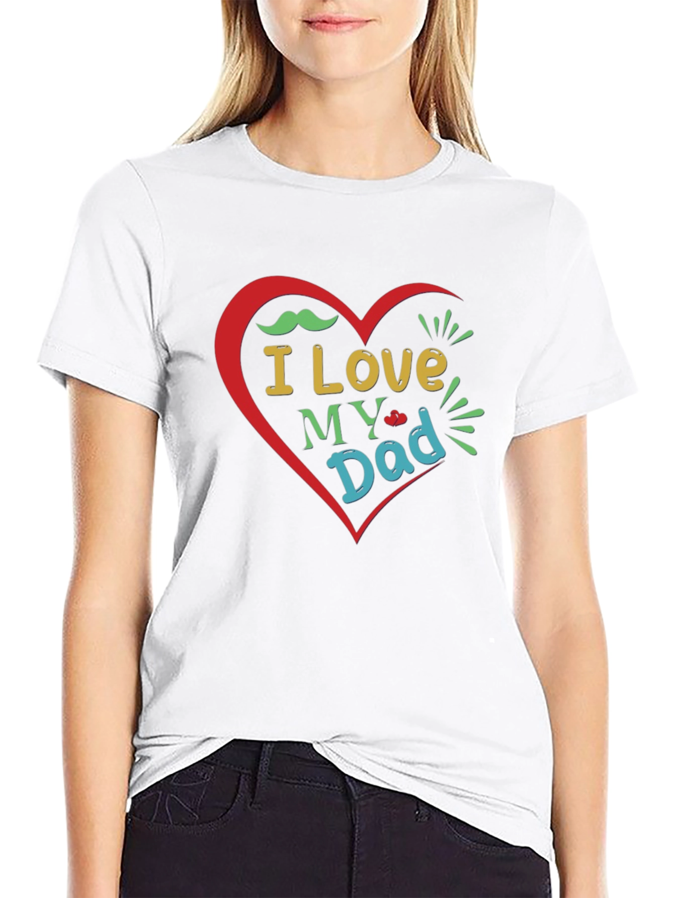 I Love My Dad Graphic T-Shirt
