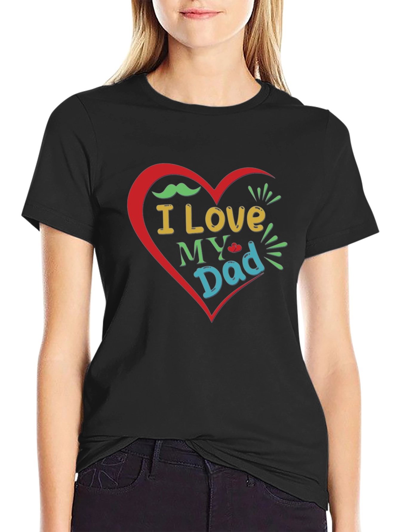 I Love My Dad Graphic T-Shirt