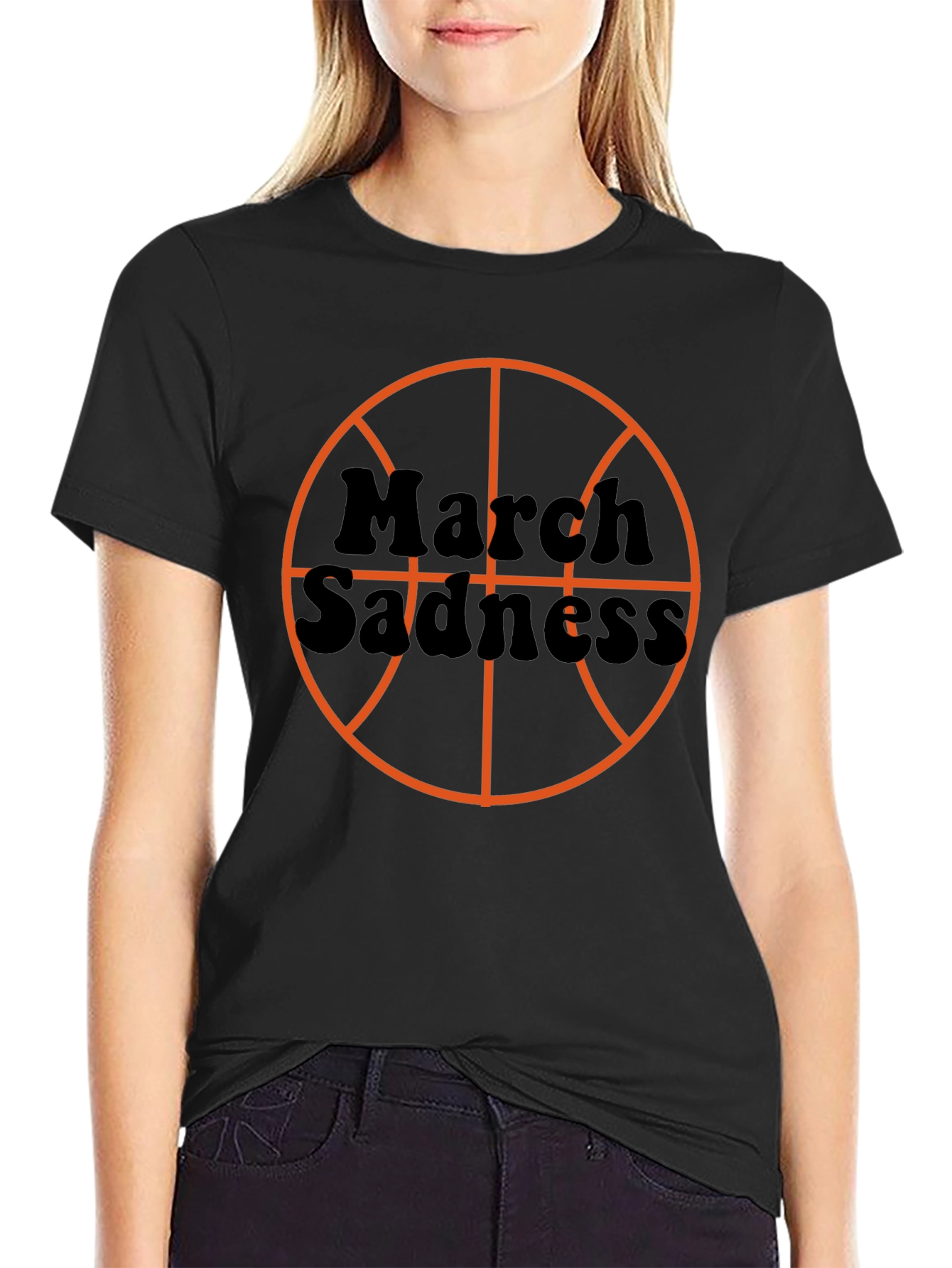 March Sadness Basketball T-Shirt