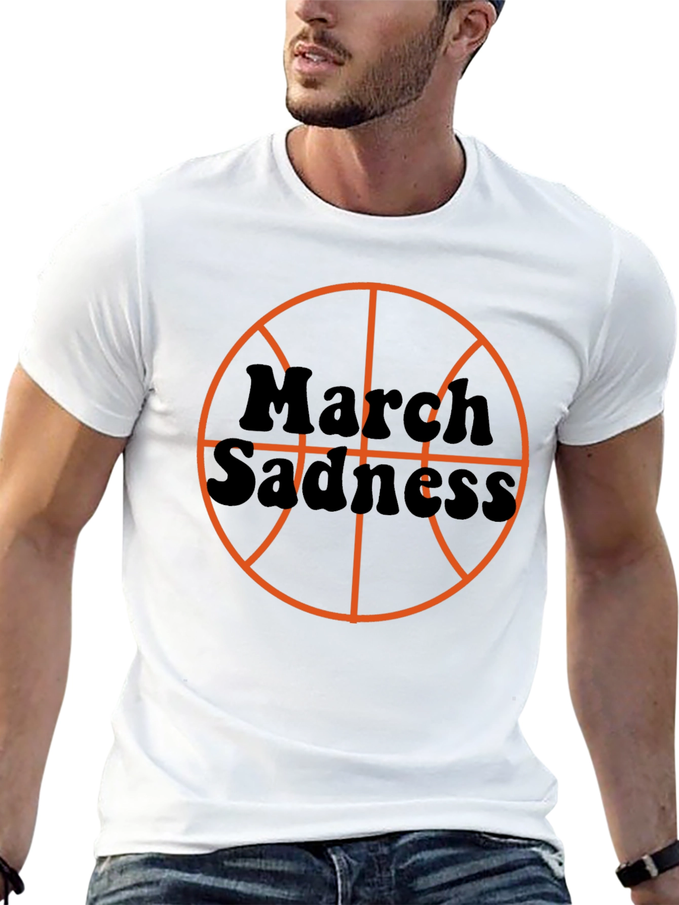 March Sadness Basketball T-Shirt