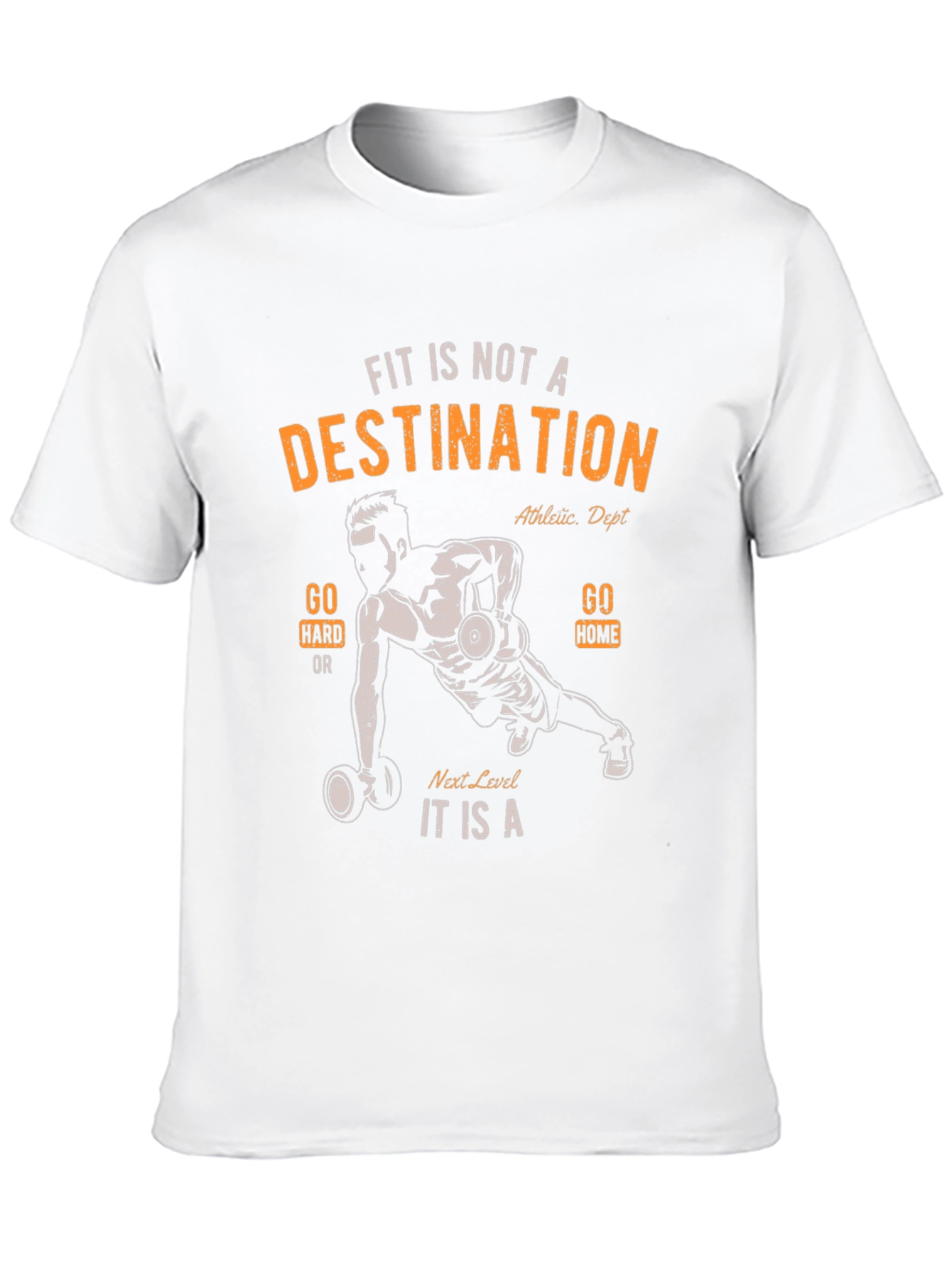 Fit is Not a Destination Graphic T-Shirt