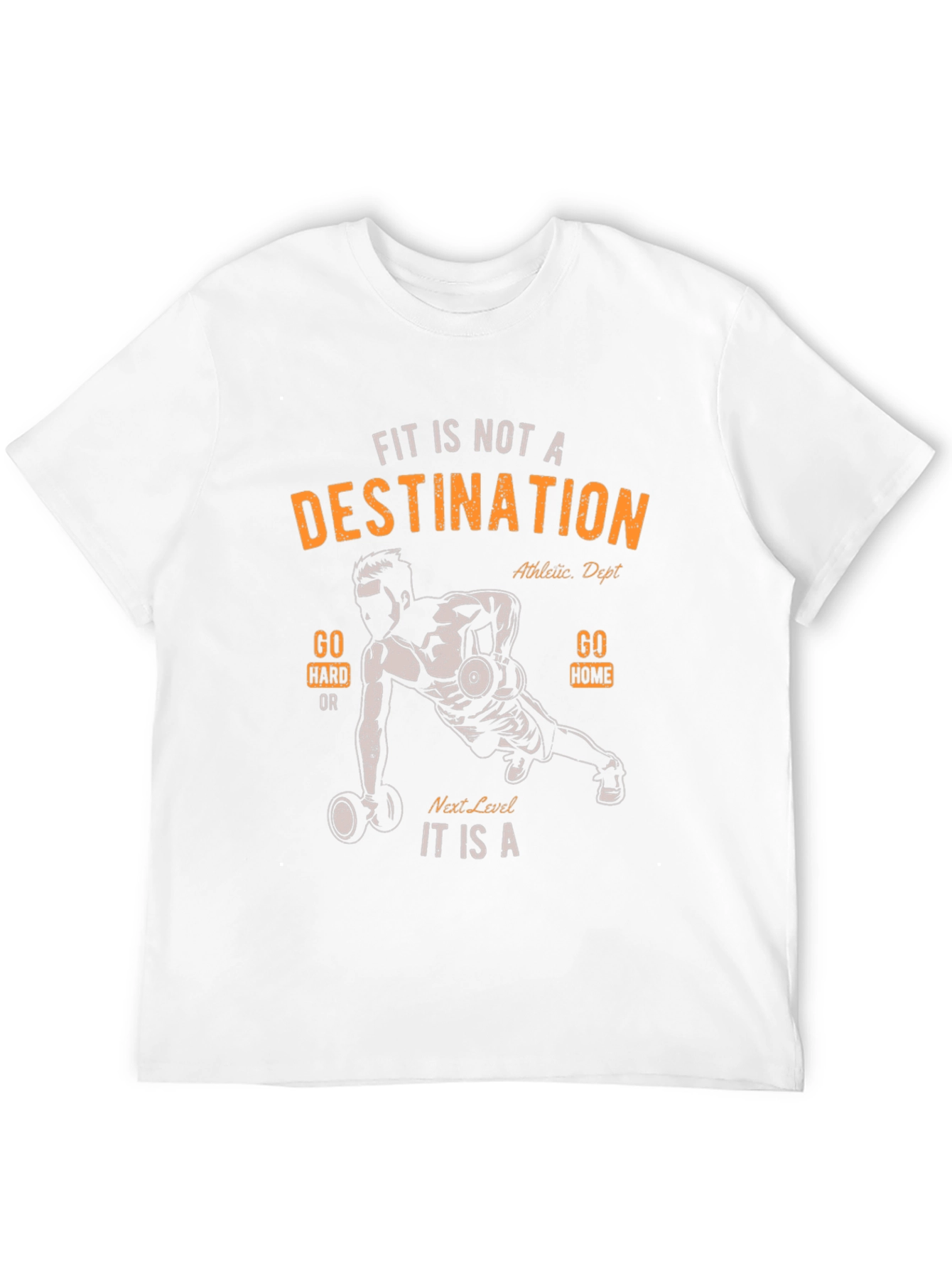 Fit is Not a Destination Graphic T-Shirt