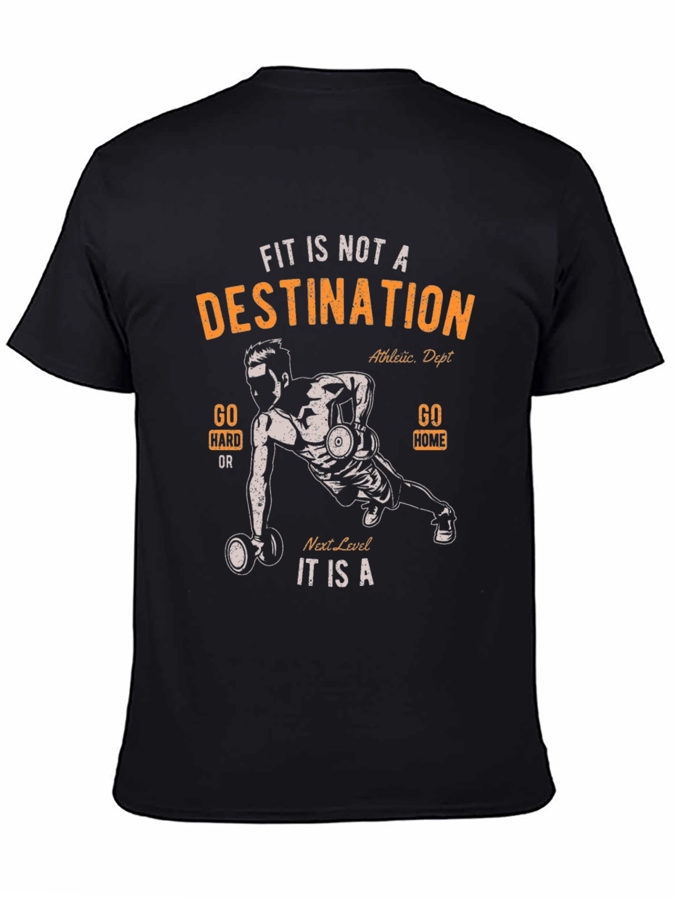 Fit is Not a Destination Graphic T-Shirt