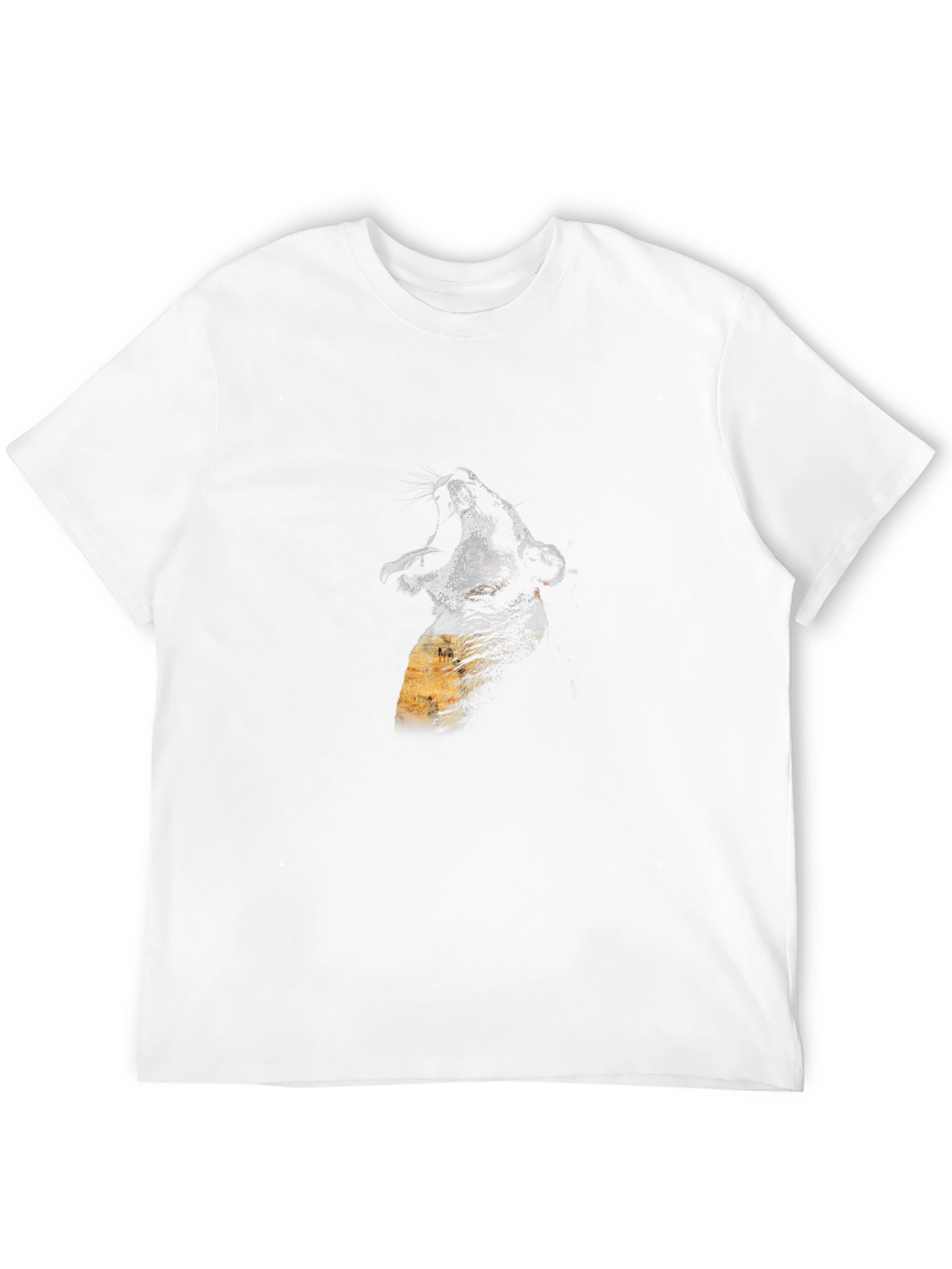 Roaring Lion Graphic Black T-Shirt