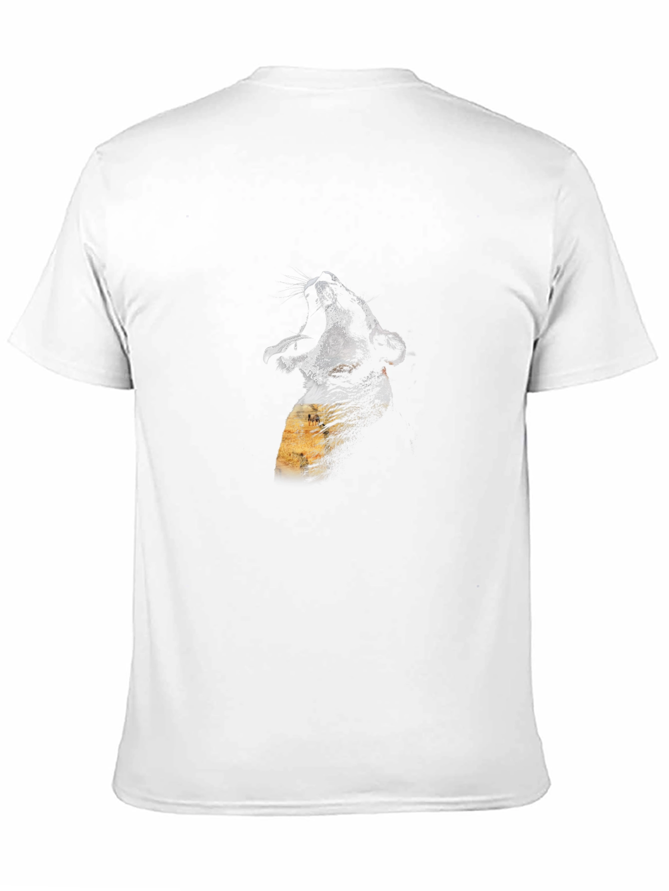 Roaring Lion Graphic Black T-Shirt