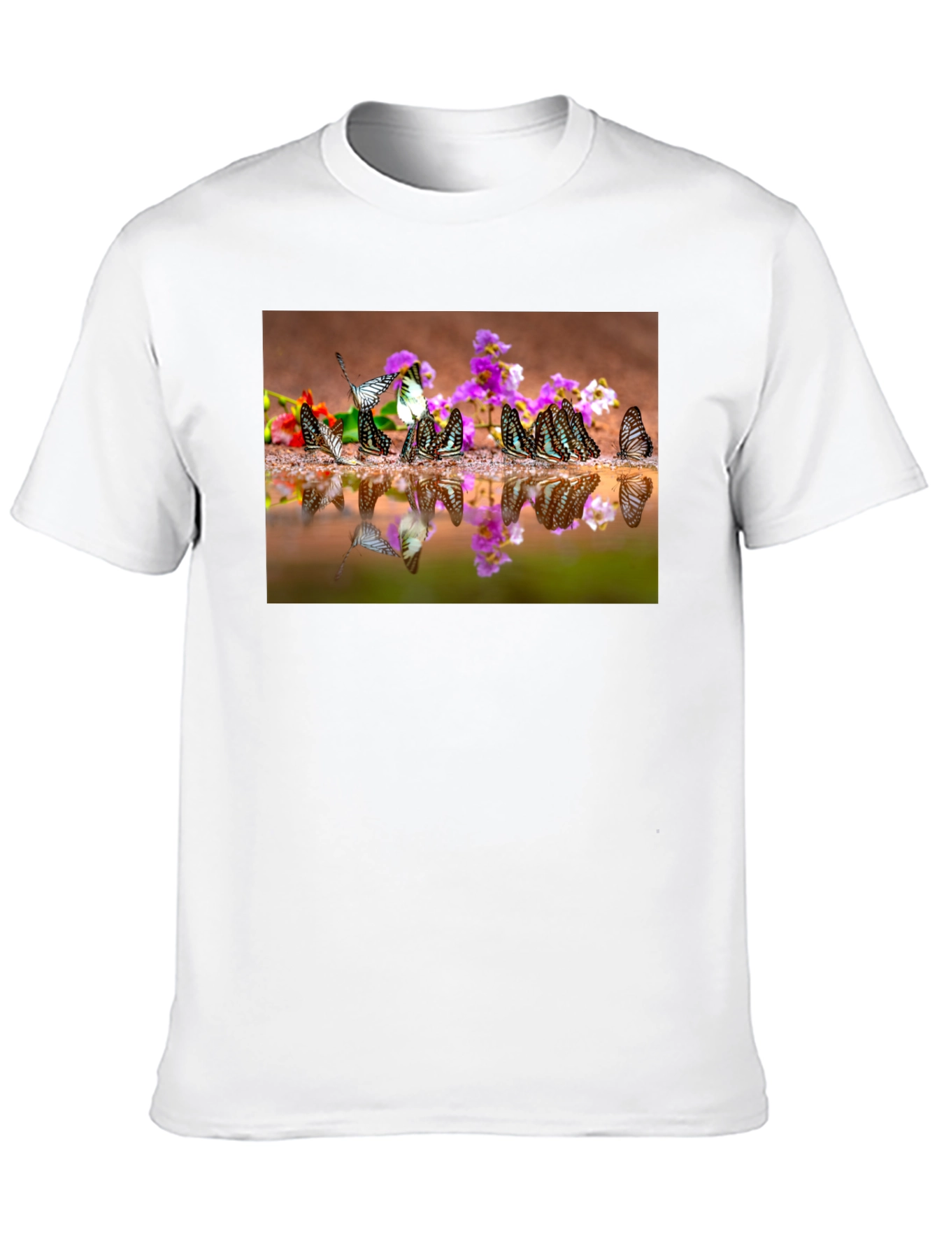 Butterfly Reflection Graphic Tee