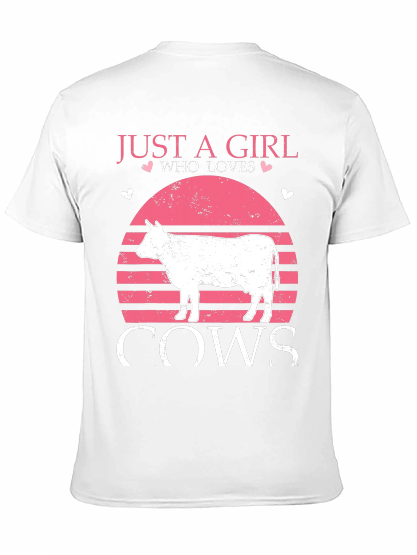 Just a Girl Who Loves Cows T-Shirt