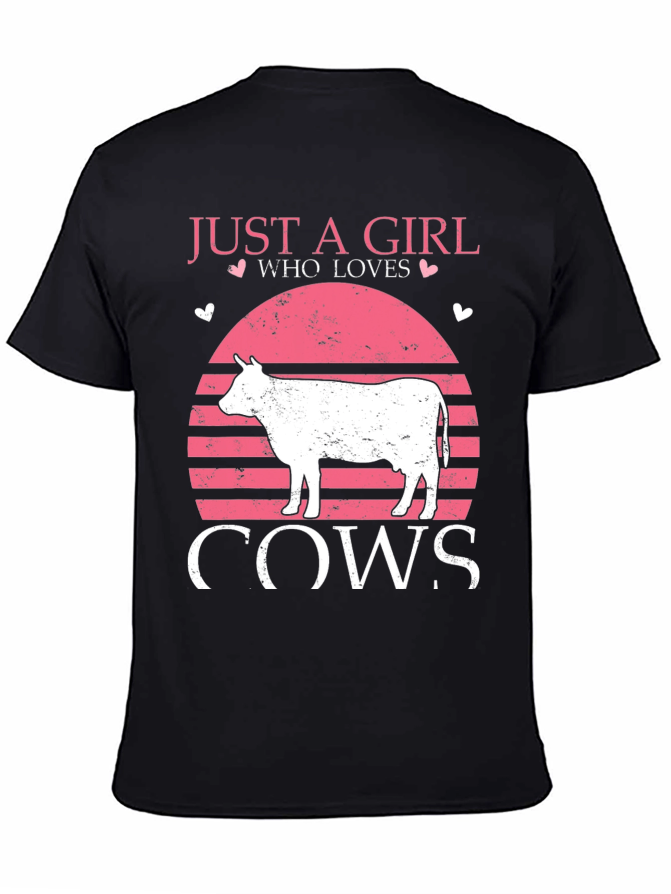 Just a Girl Who Loves Cows T-Shirt