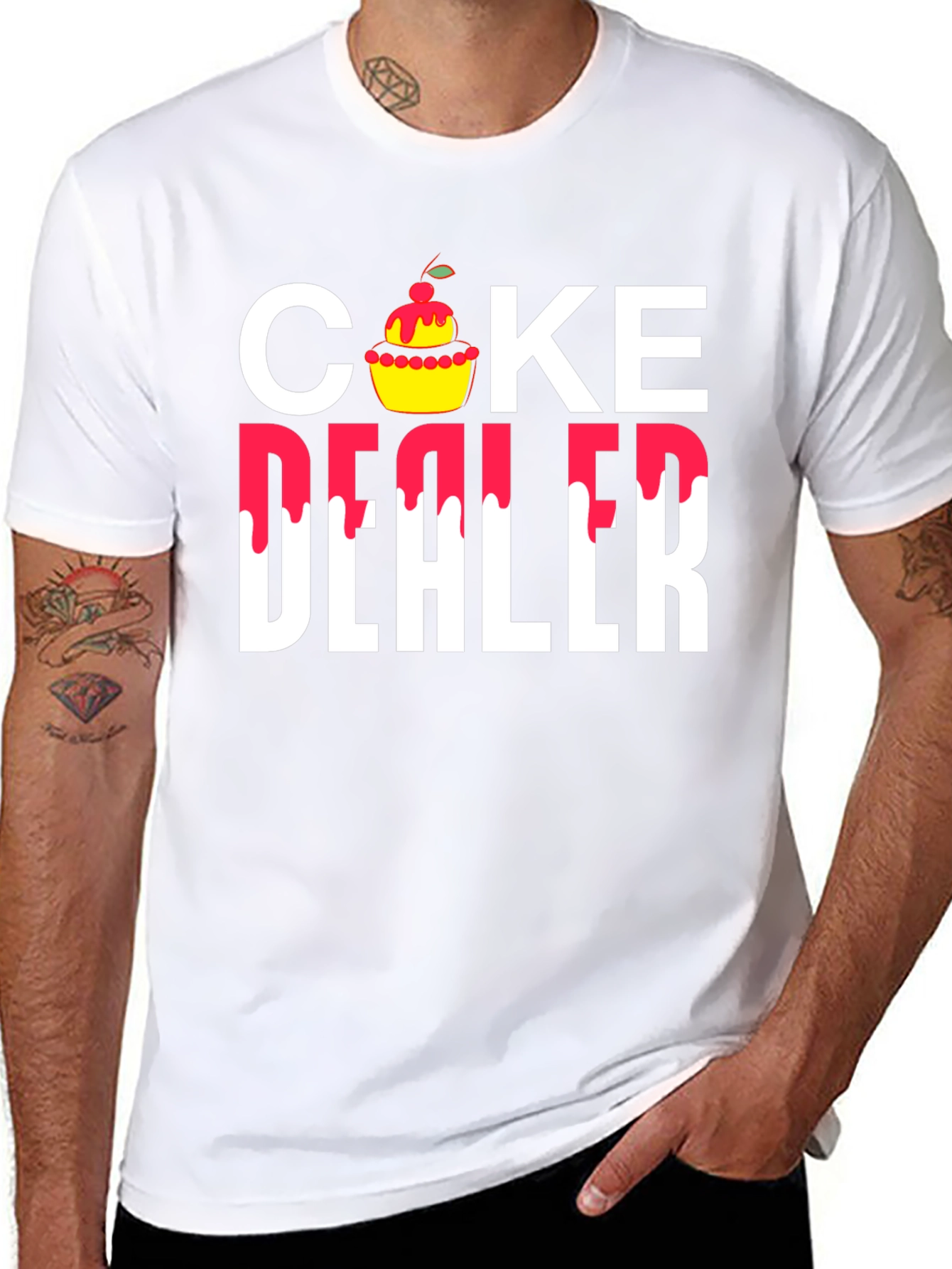 Cake Dealer Graphic T-Shirt