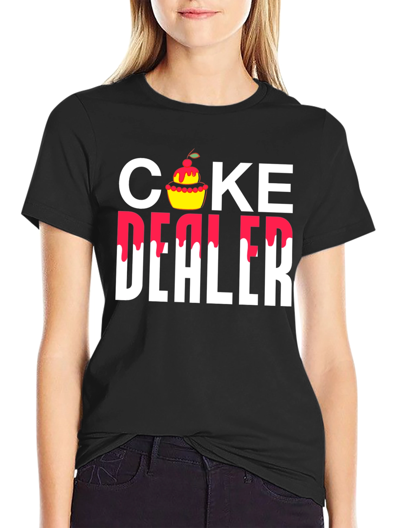 Cake Dealer Graphic T-Shirt