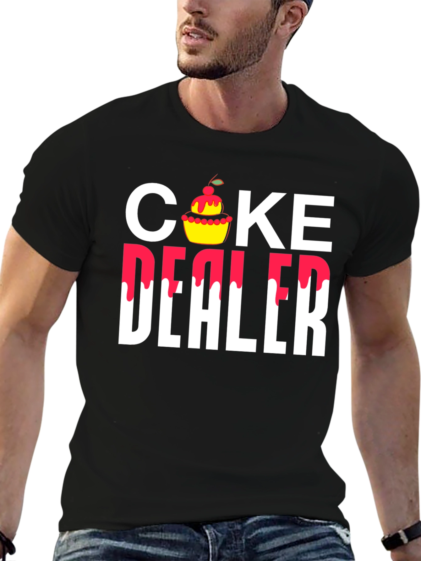Cake Dealer Graphic T-Shirt