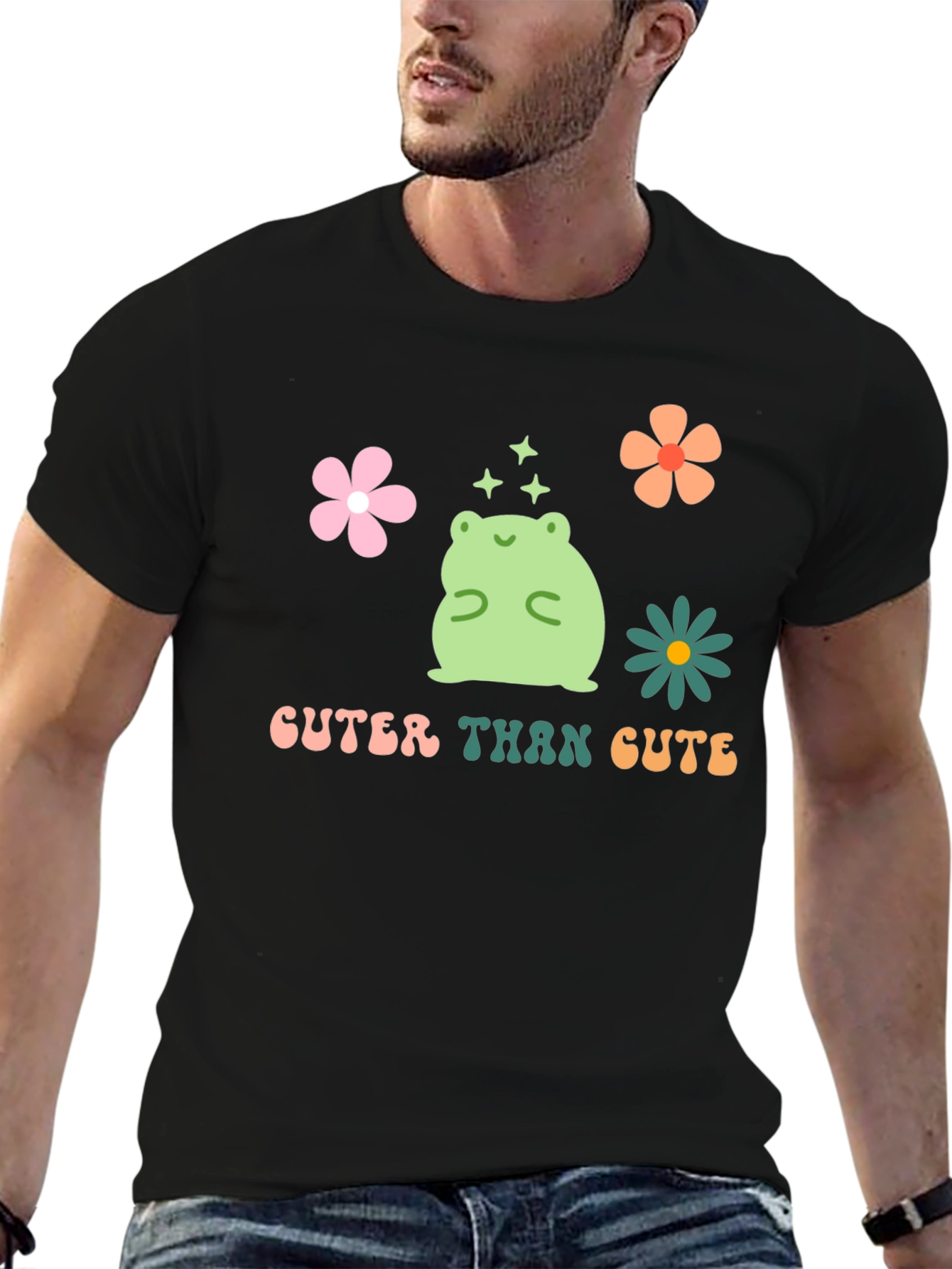 Cuter Than Cute Frog Graphic Tee