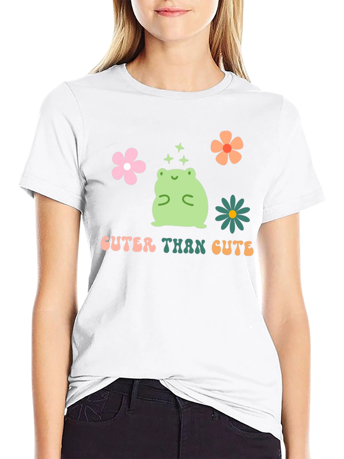 Cuter Than Cute Frog Graphic Tee