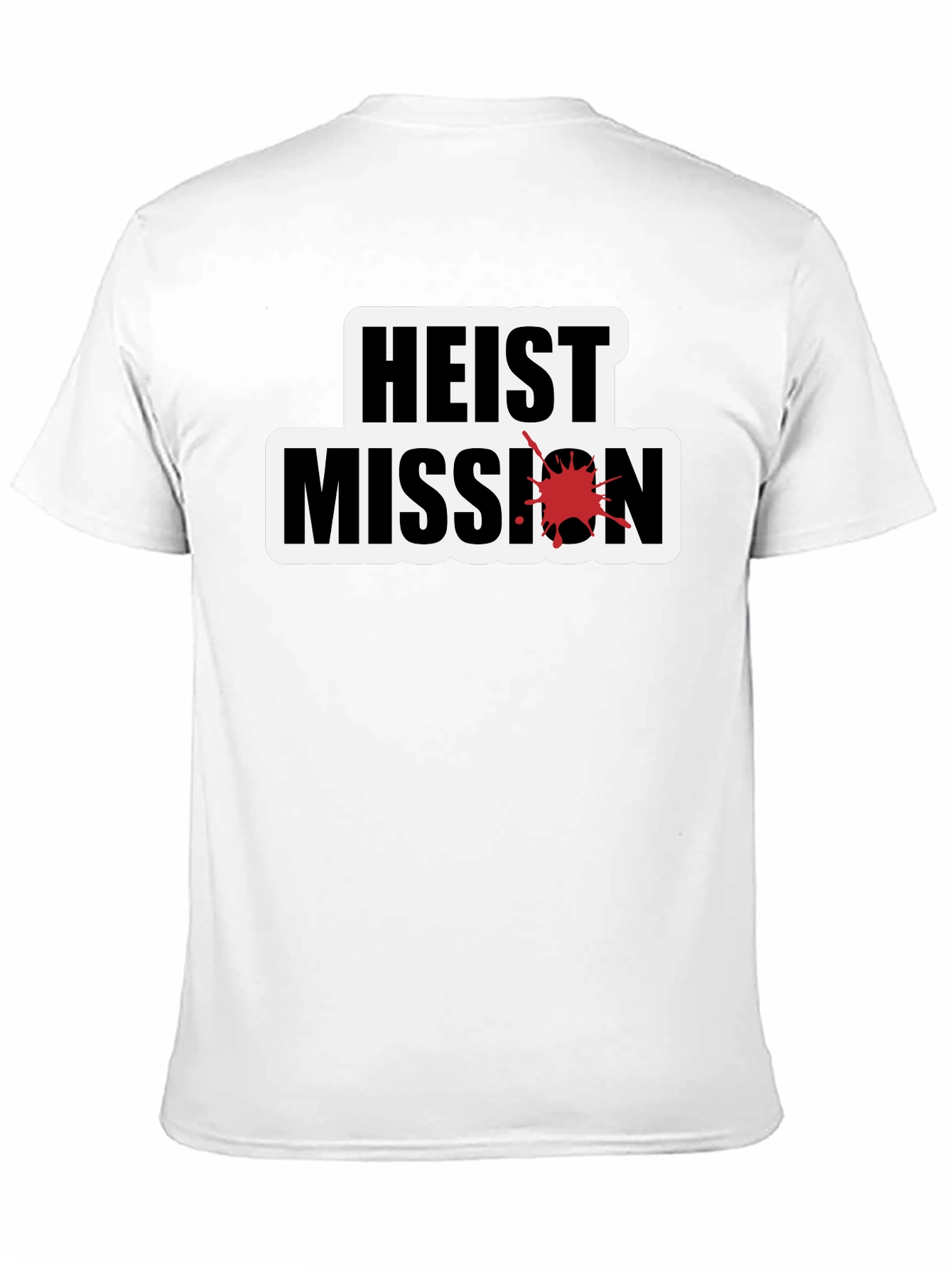 Heist Mission Graphic Tee - Black
