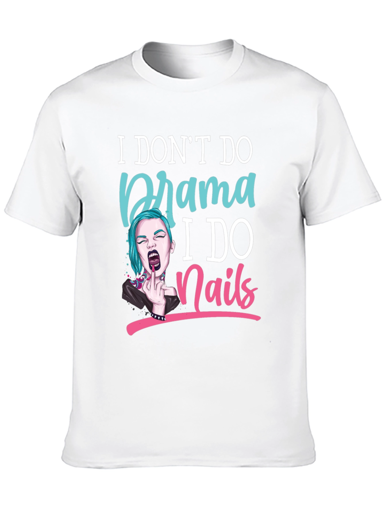 Drama Free Nail Technician T-Shirt