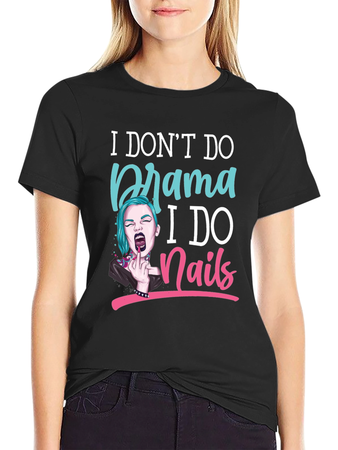 Drama Free Nail Technician T-Shirt